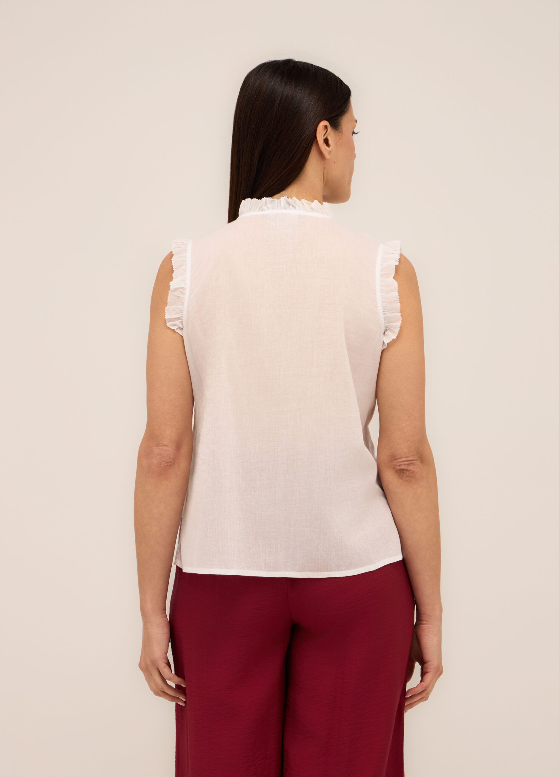 Camicia in puro cotone donna_1
