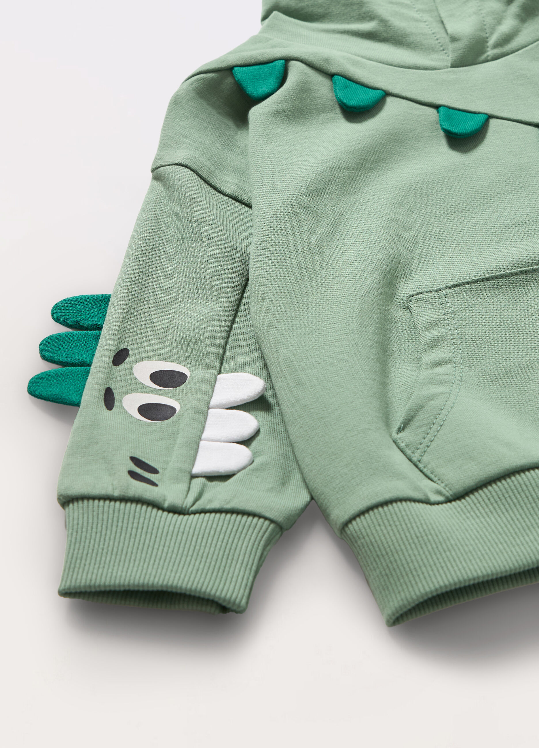 Felpa in french terry di puro cotone neonato_1