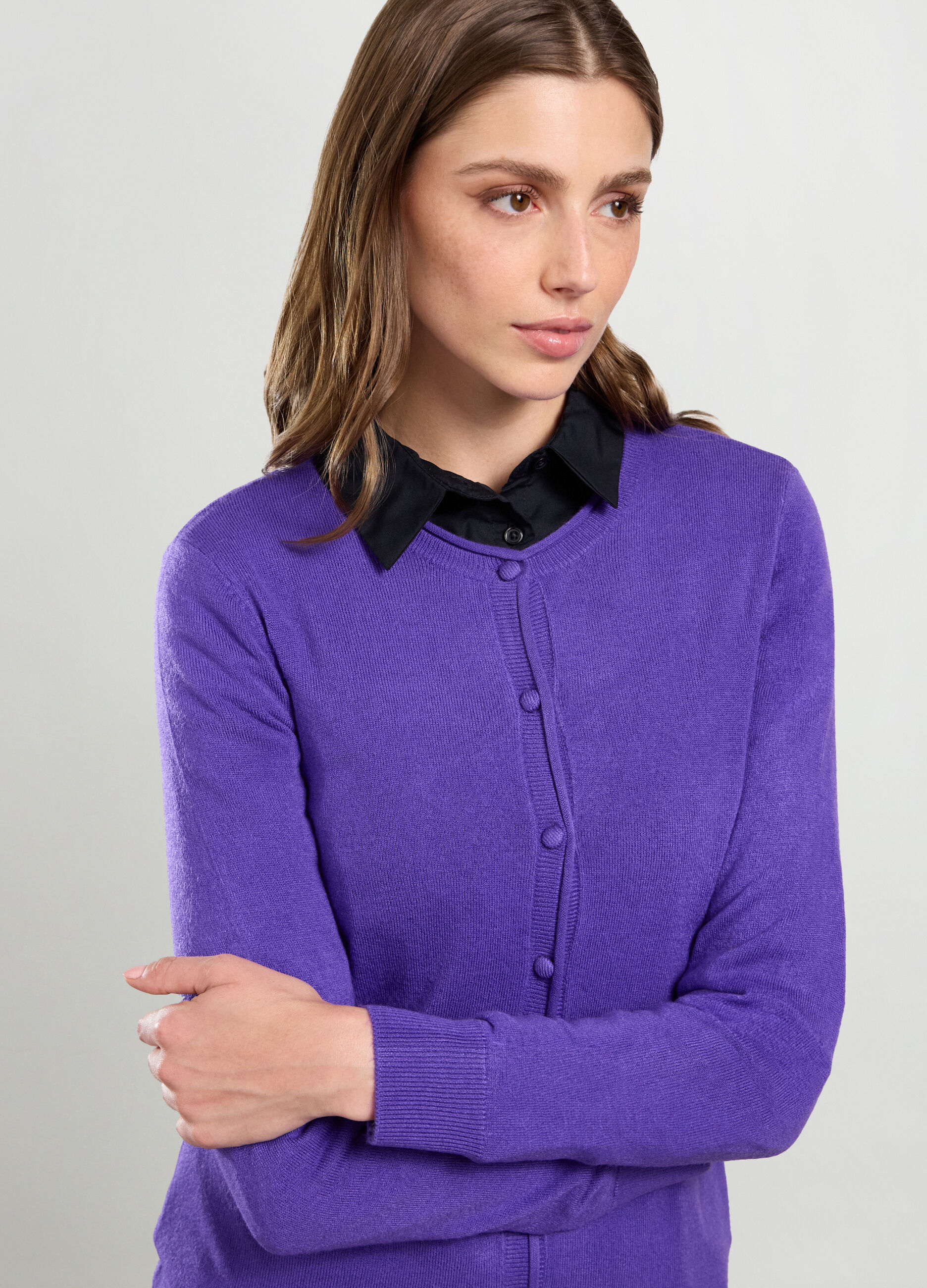 Cardigan tricot donna_2