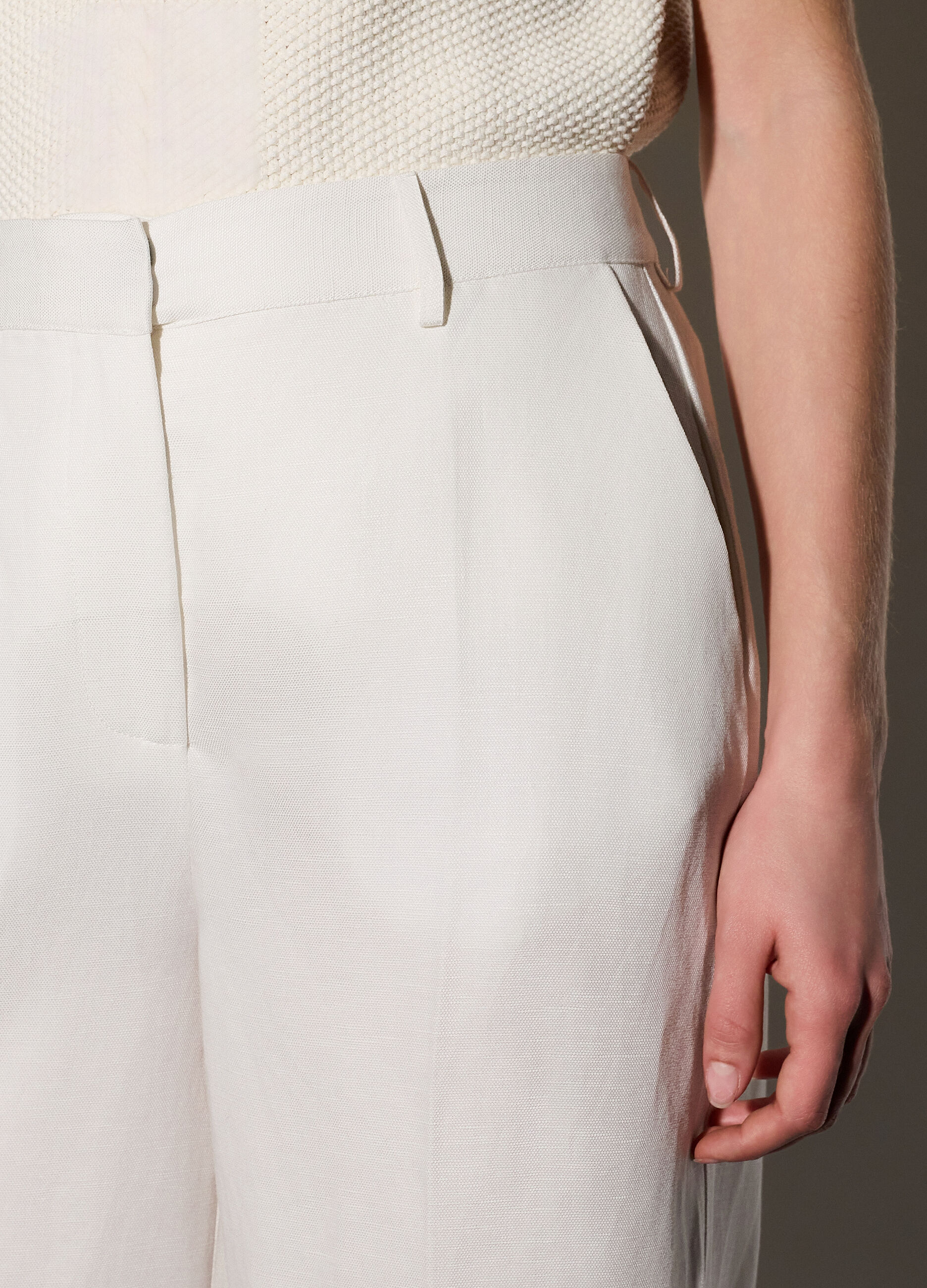 Pantaloni straight fit donna_3