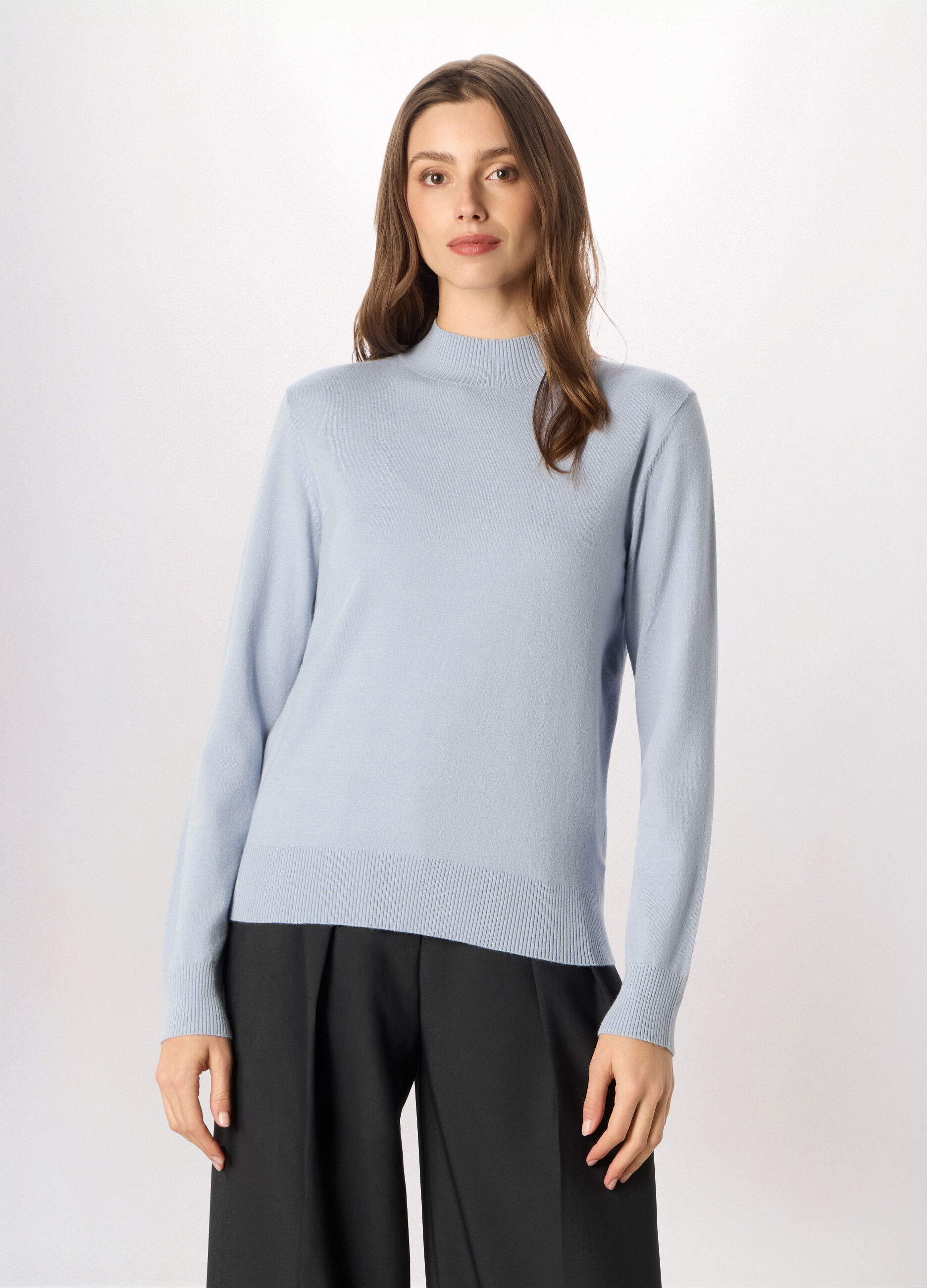 Pullover tricot misto viscosa donna_0