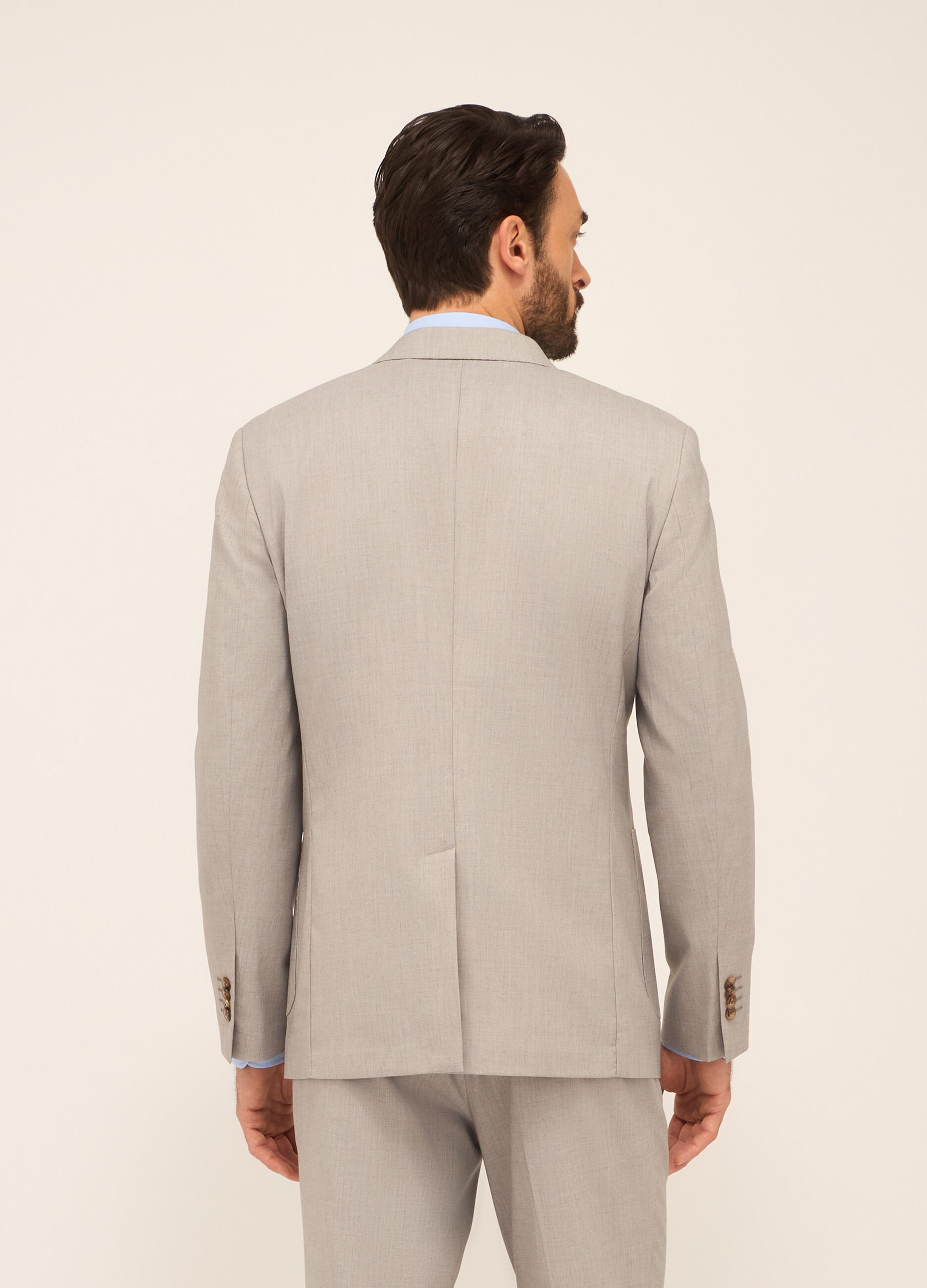 Blazer in tessuto stretch uomo_1