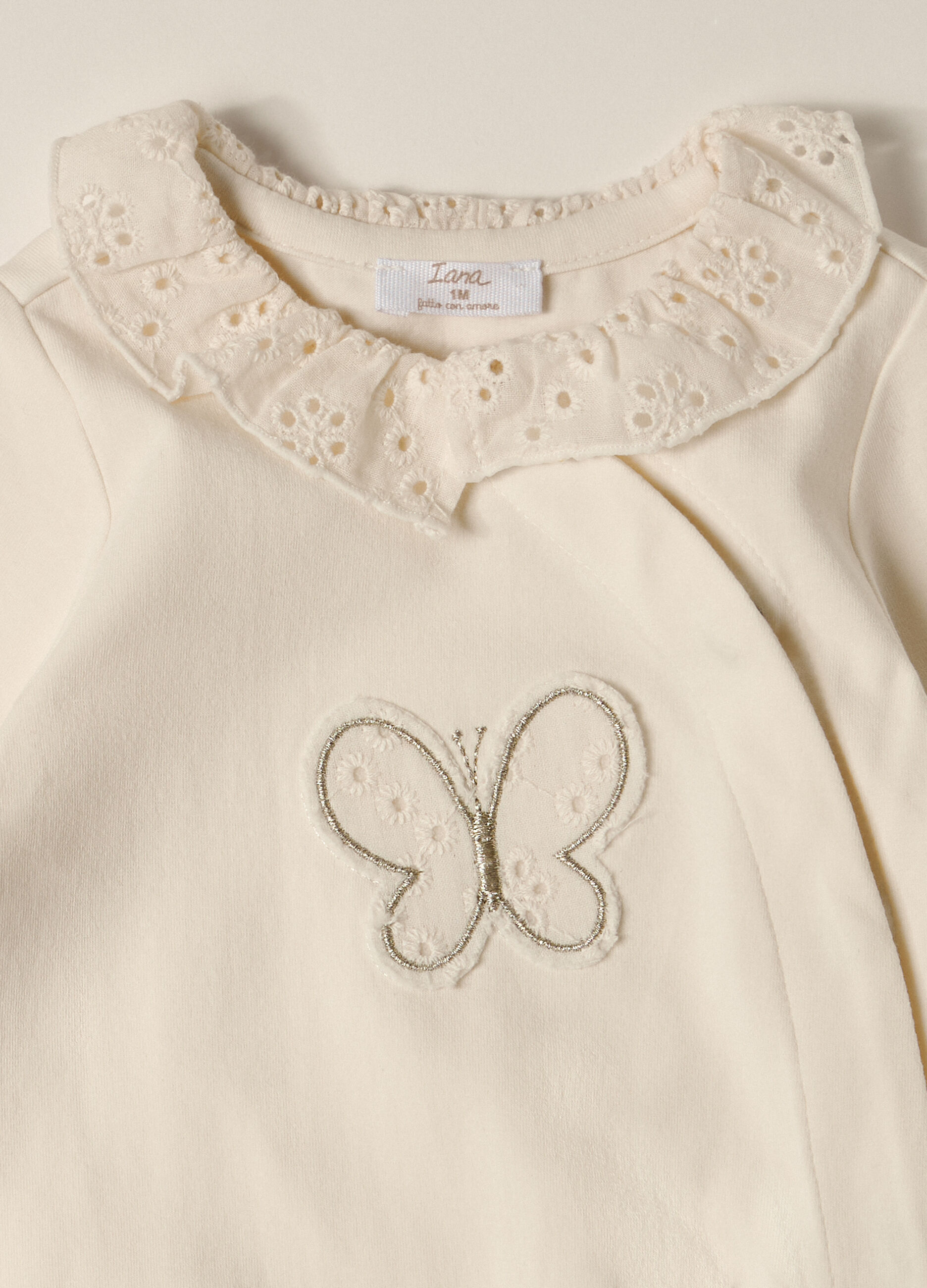 Tutina in cotone stretch IANA neonata_1