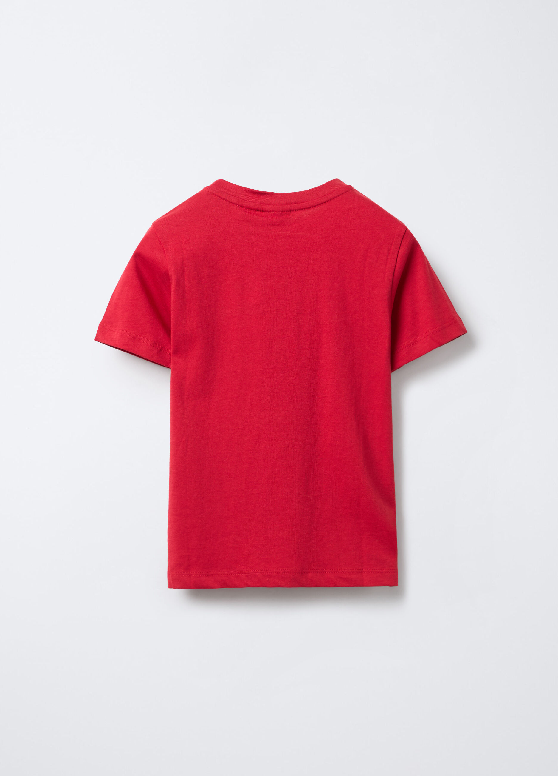 T-shirt girocollo in jersey di puro cotone bambino_1