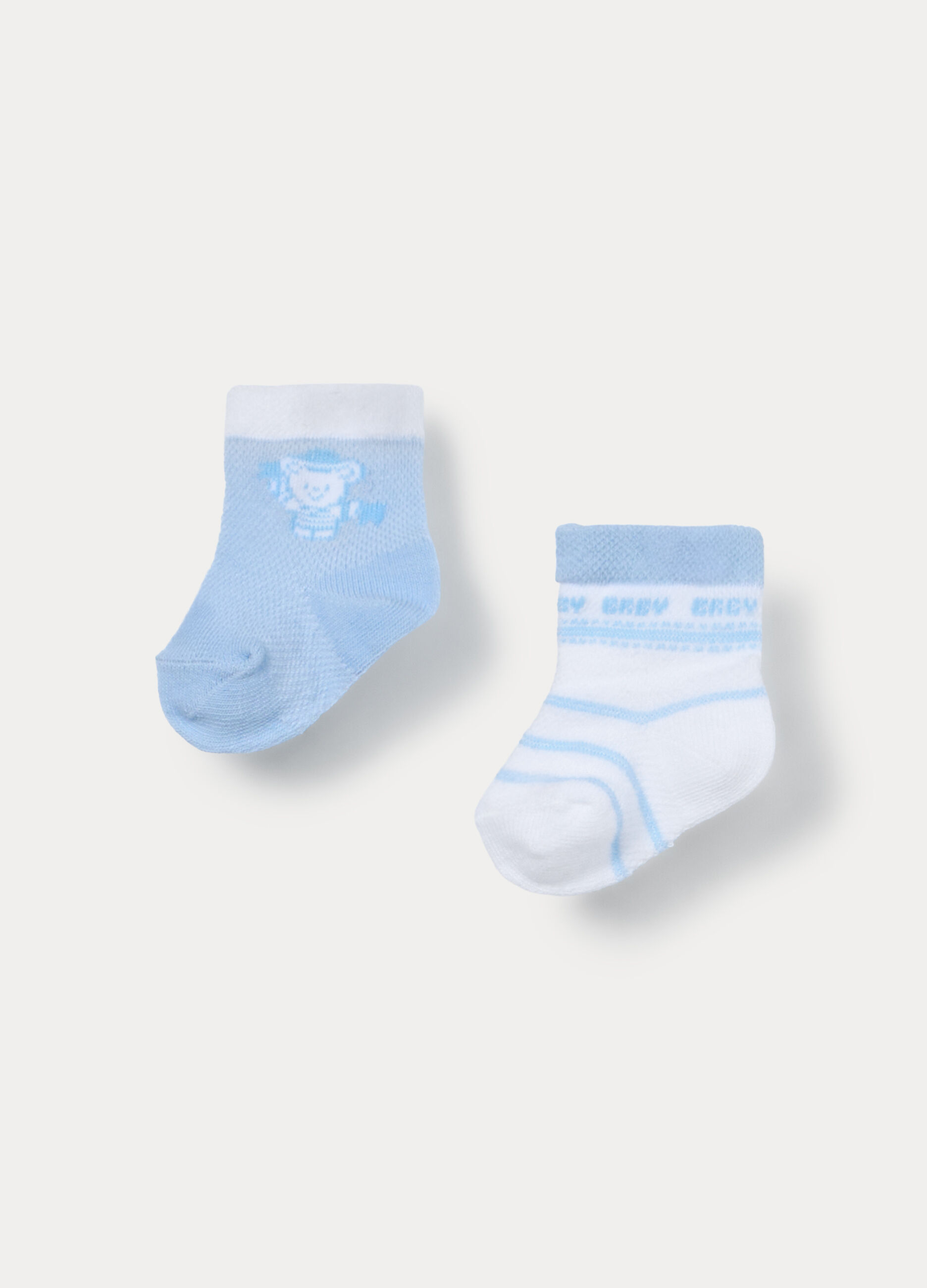 Pack 2 calze misto cotone stretch_1