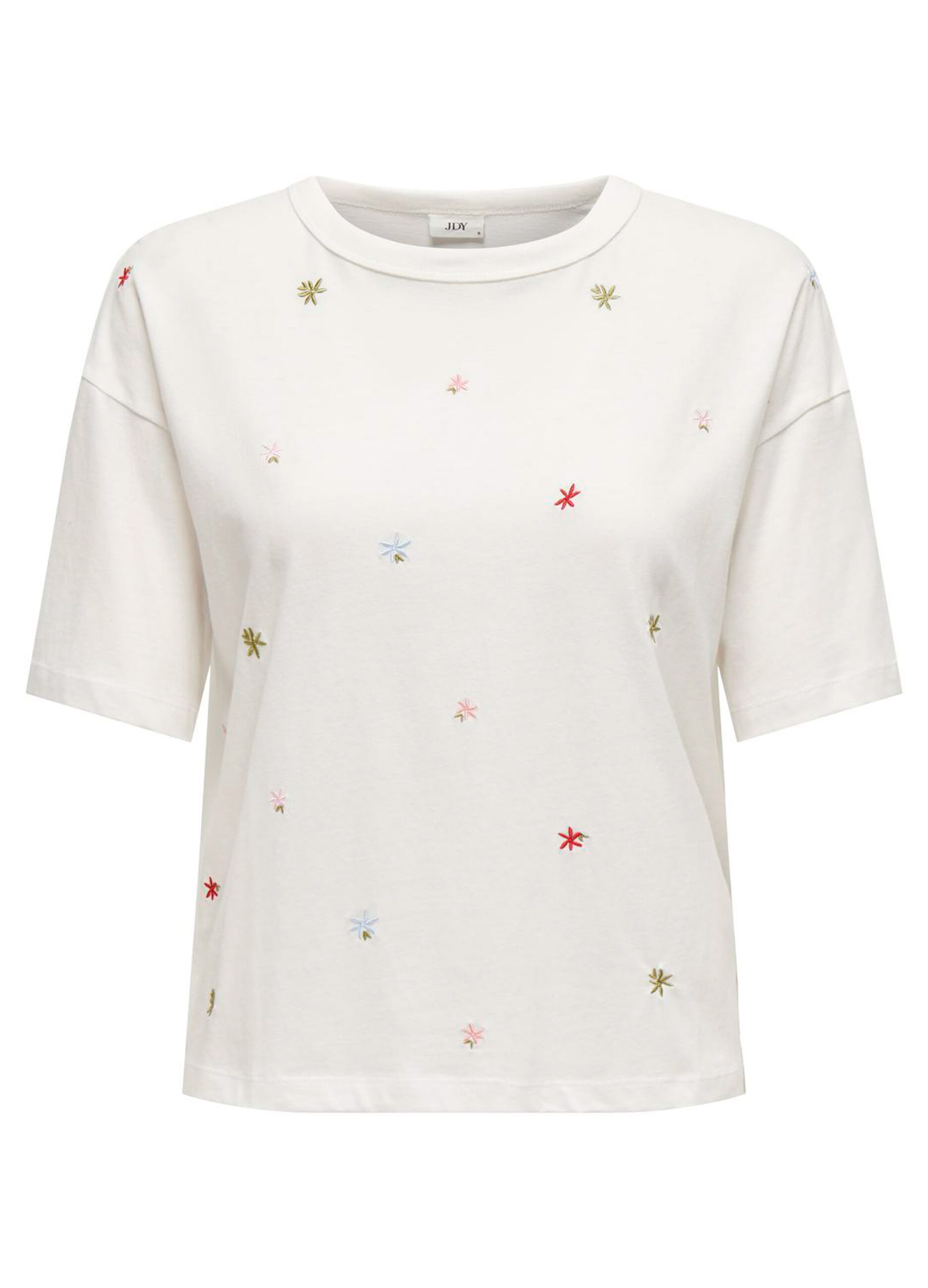 T-shirt con ricamo donna_0