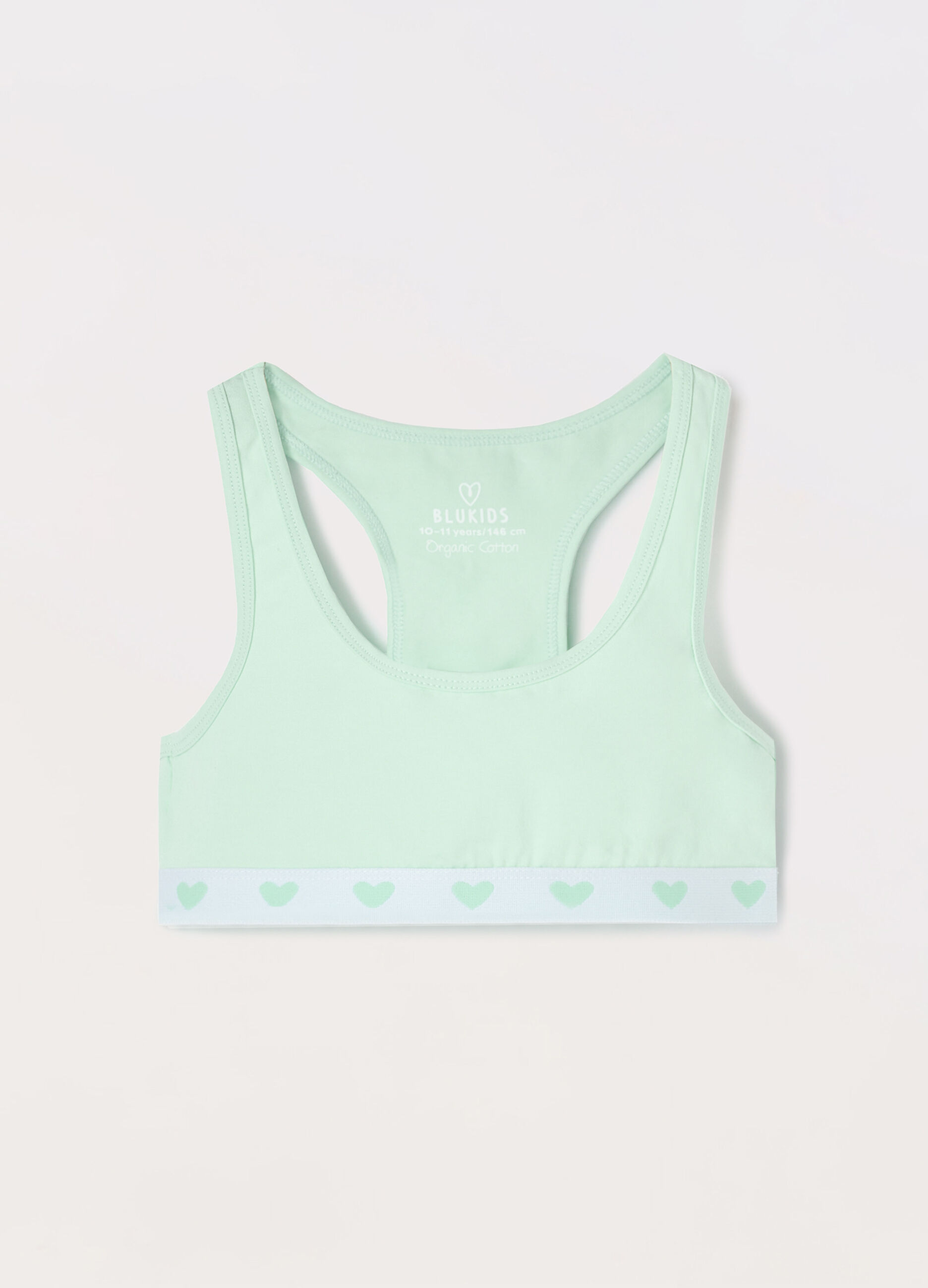 Reggiseno sportivo in cotone stretch _0