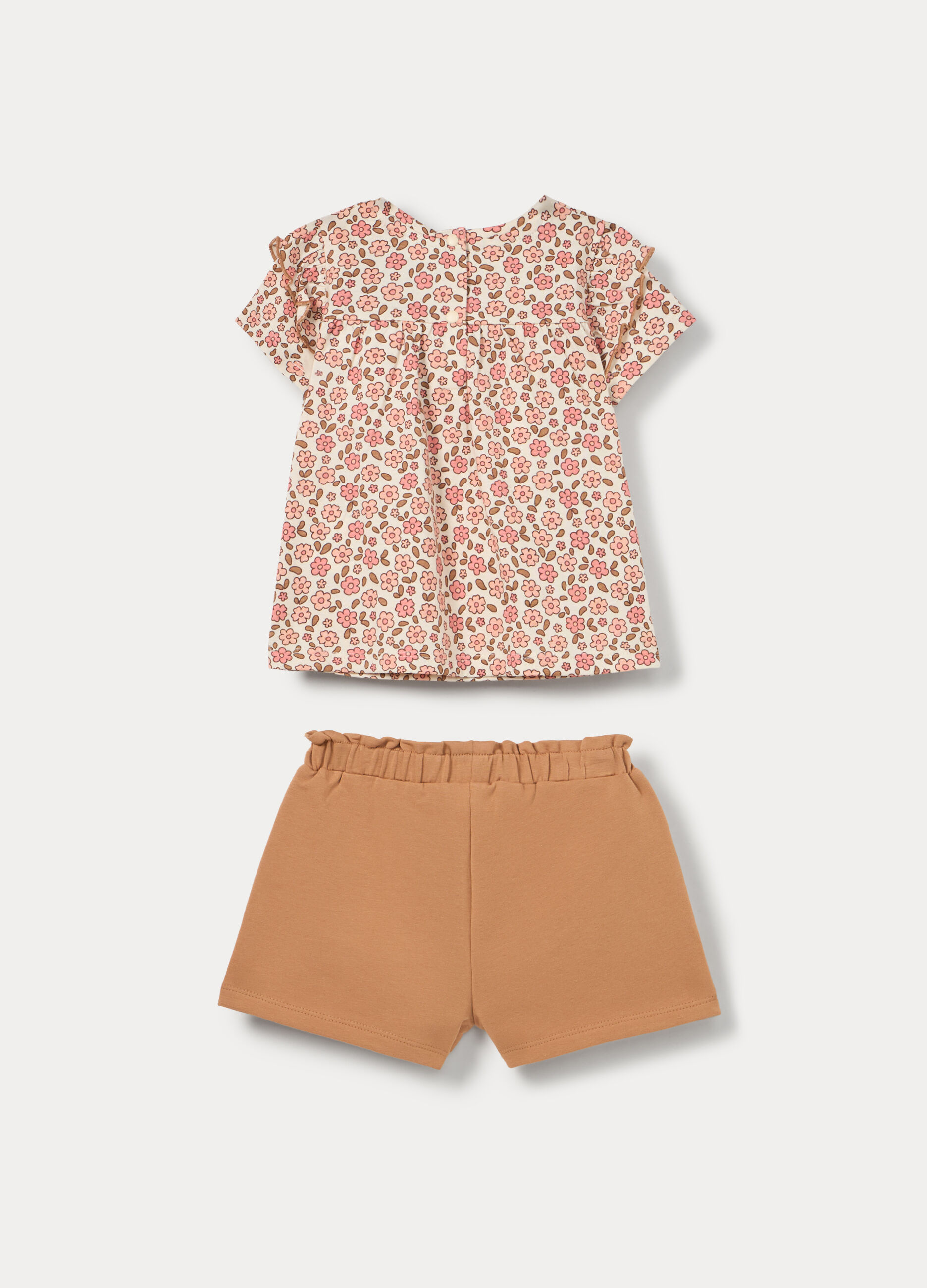 Jogging set in jersey di puro cotone bimba_1