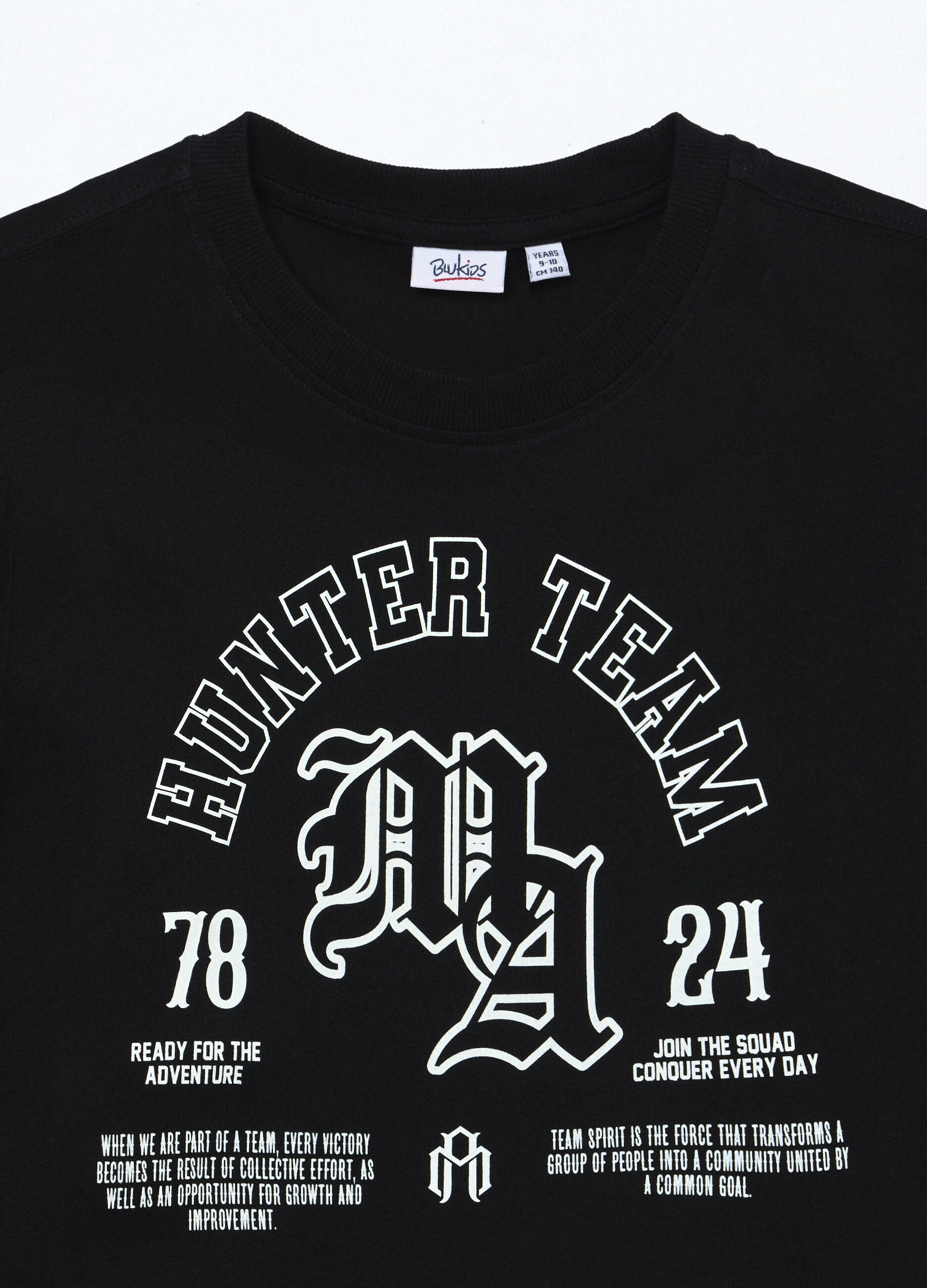 T-shirt a maniche lunghe in puro cotone jersey ragazzo_2