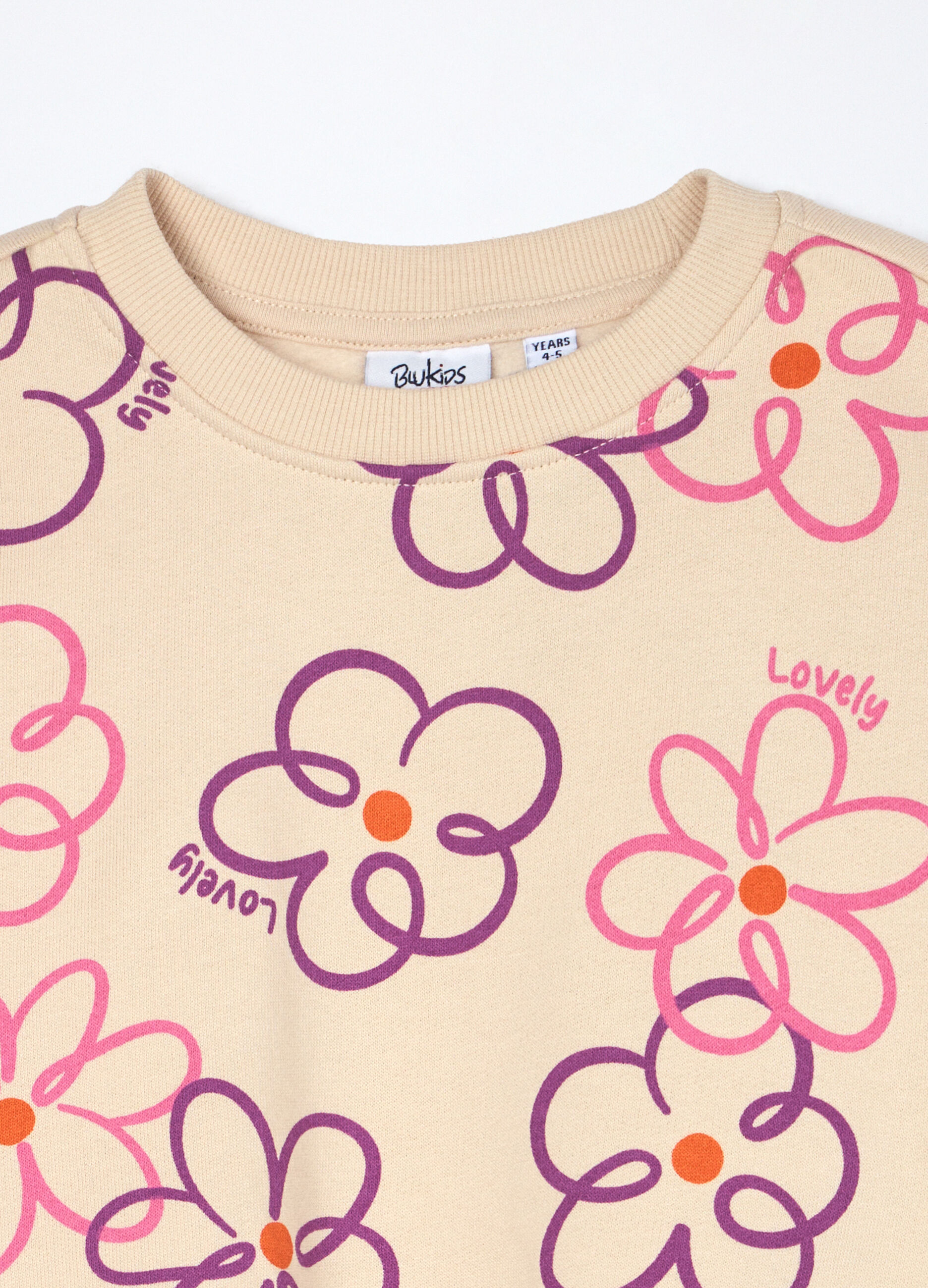 Felpa in puro cotone bambina_2