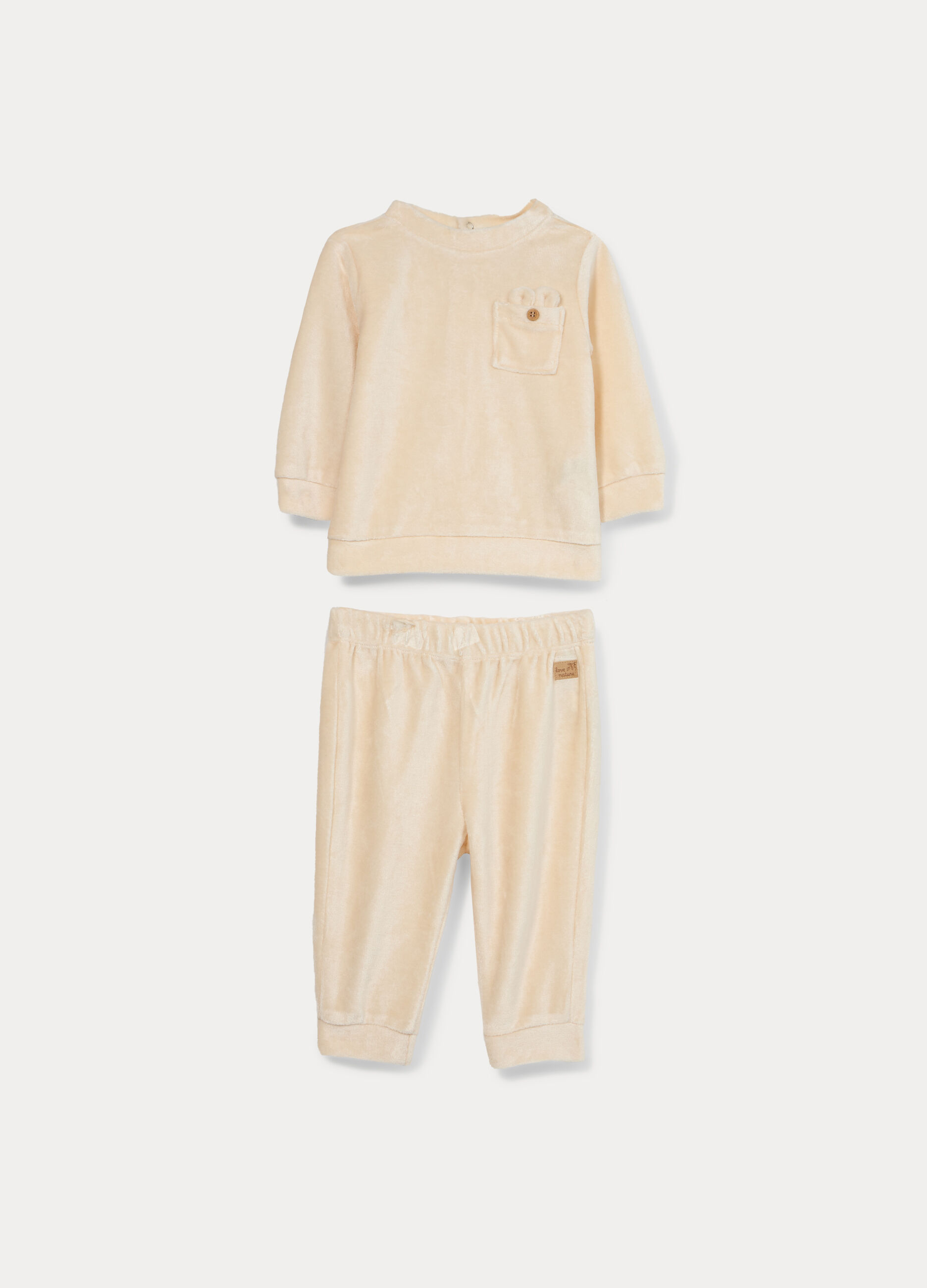 Set velour misto viscosa di bamboo _0