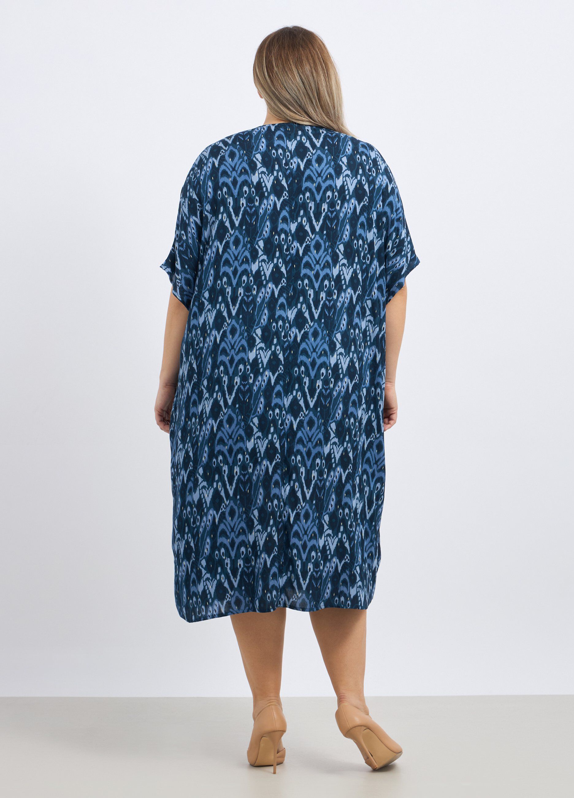 Abito lungo in pura viscosa donna curvy_1