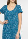 Abito lungo in jersey di puro cotone donna_2