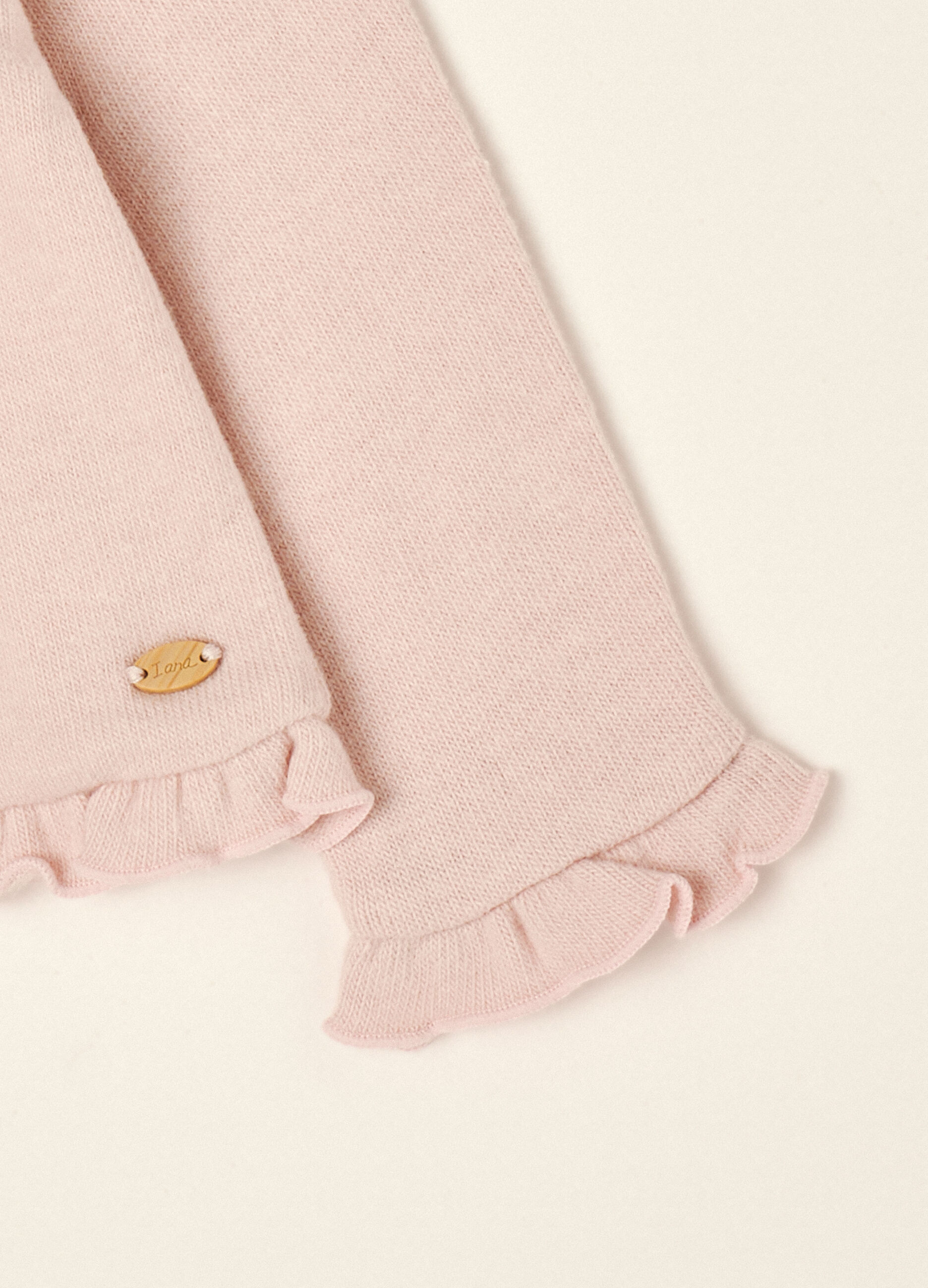 Felpa rosa in cotone e viscosa elasticizzata regular fit_2