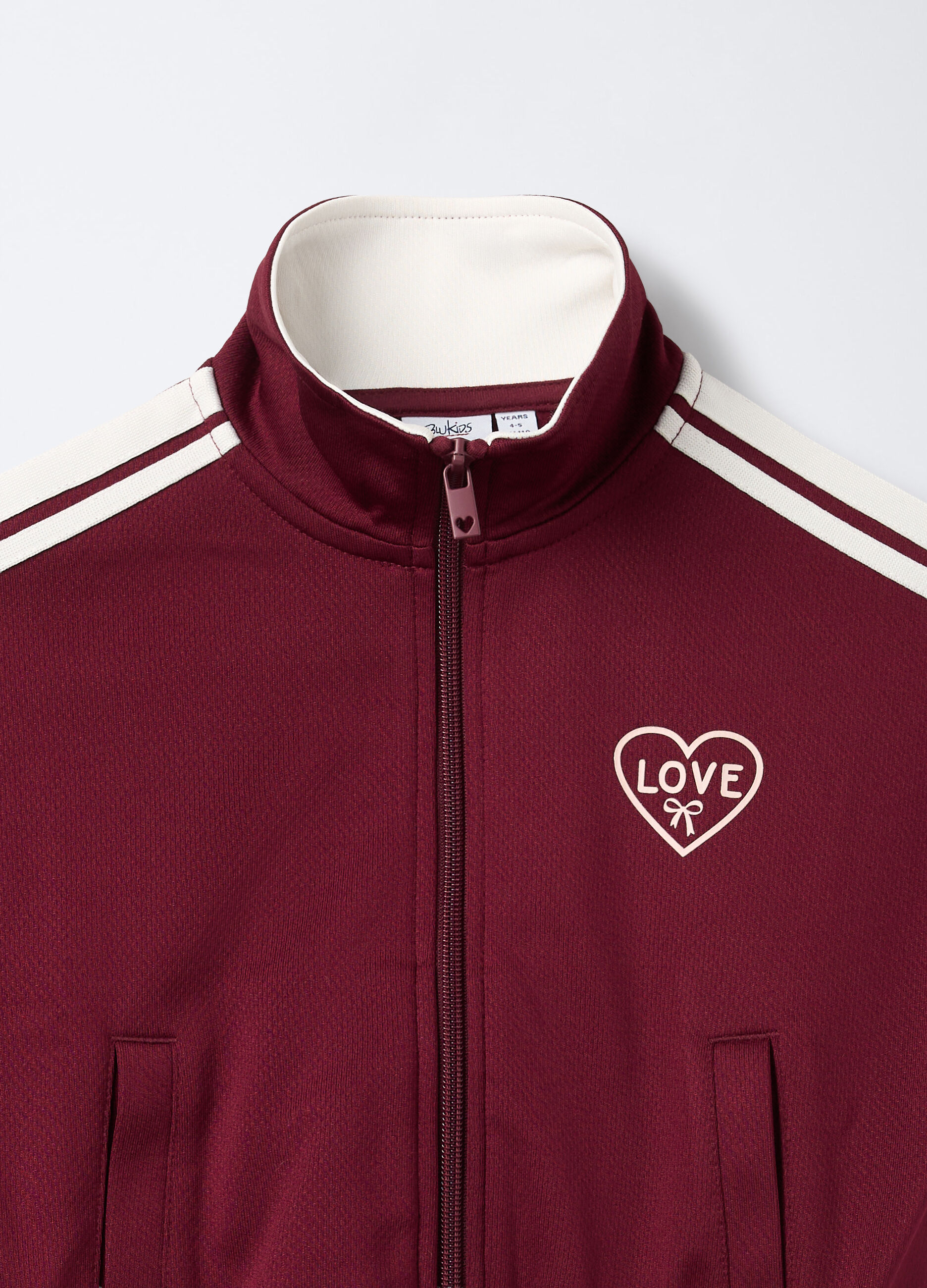 Felpa full zip bambina _2