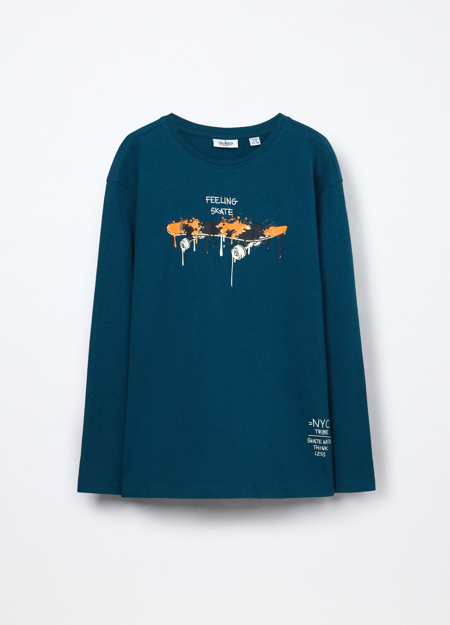 T-shirt in jersey di puro cotone ragazzo_0