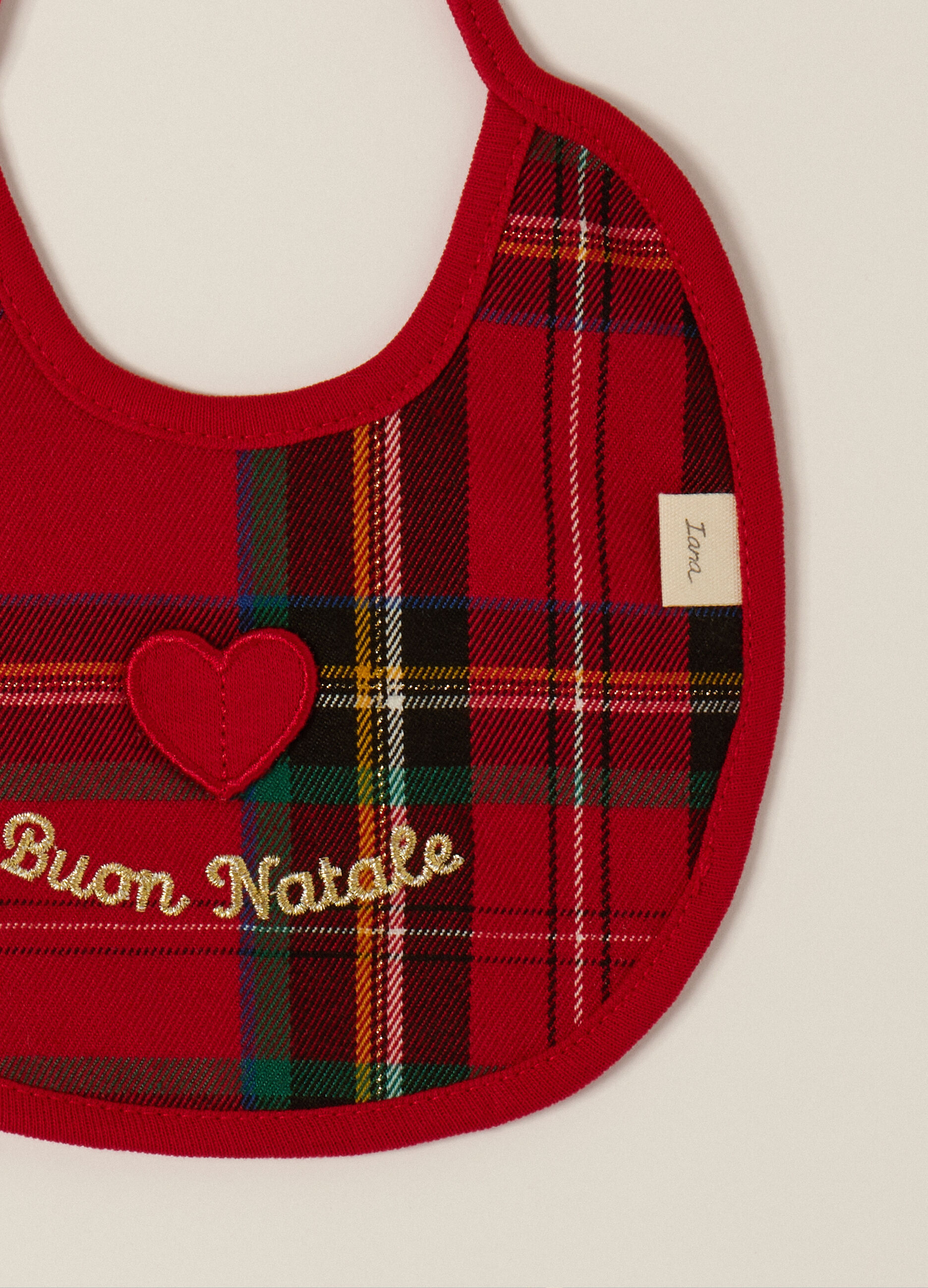 Pack 2 bavaglini in interlock di puro cotone IANA neonata_2