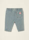 Pantaloni a righe in misto cotone, viscosa e lyocell da neonato regular fit_1