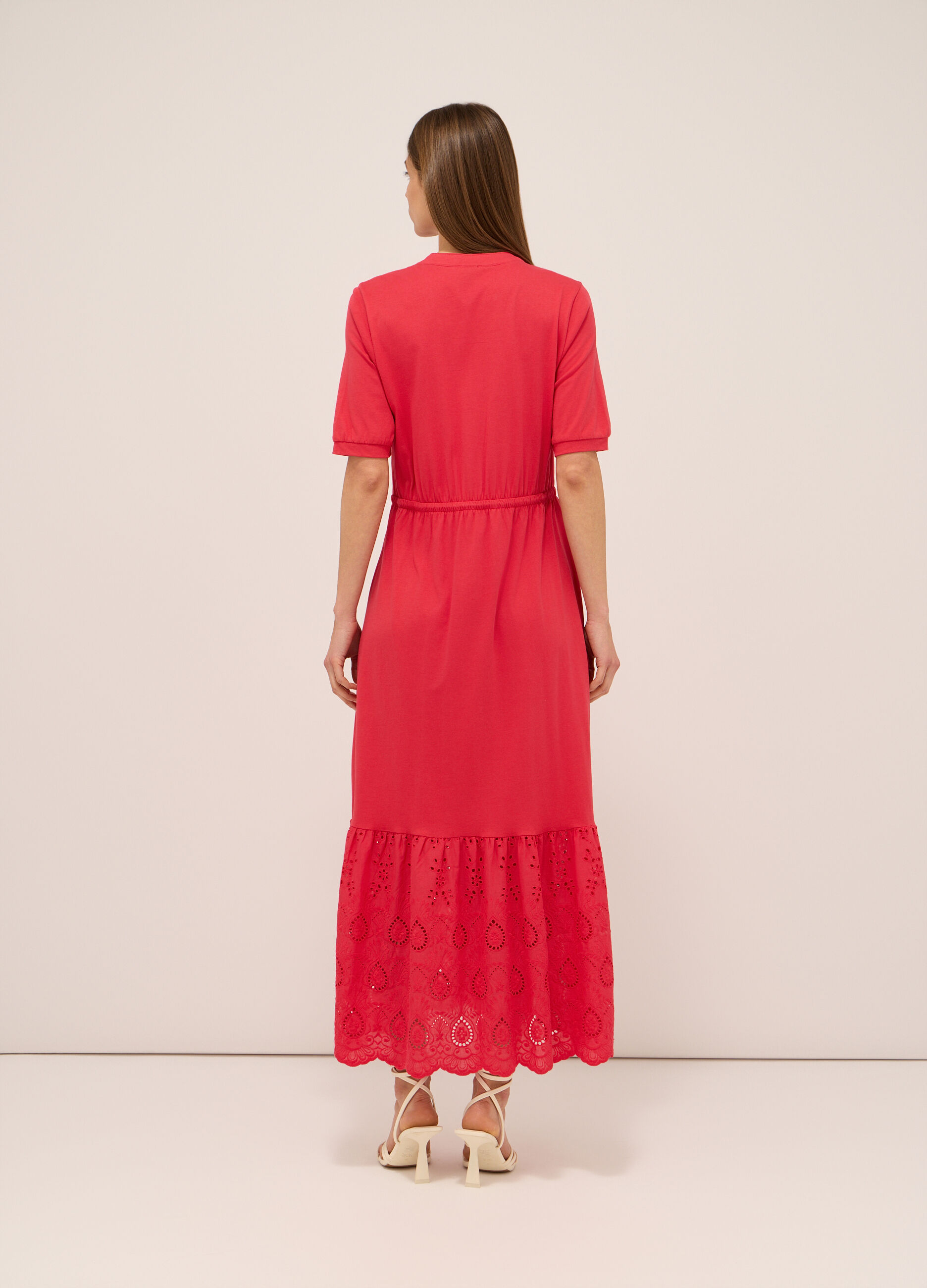 Abito lungo in puro cotone donna_1