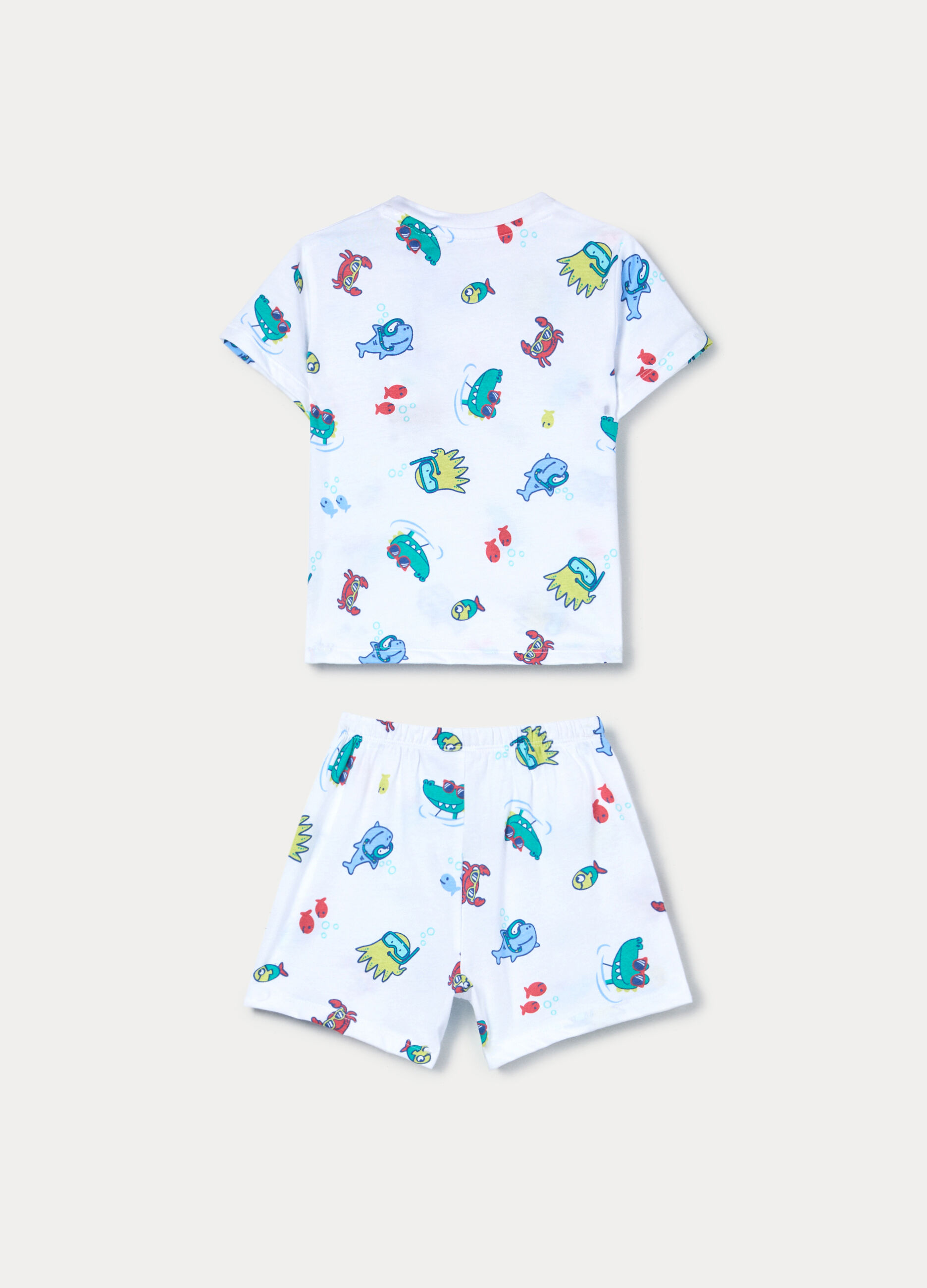 Set pigiama in jersey di puro cotone _1