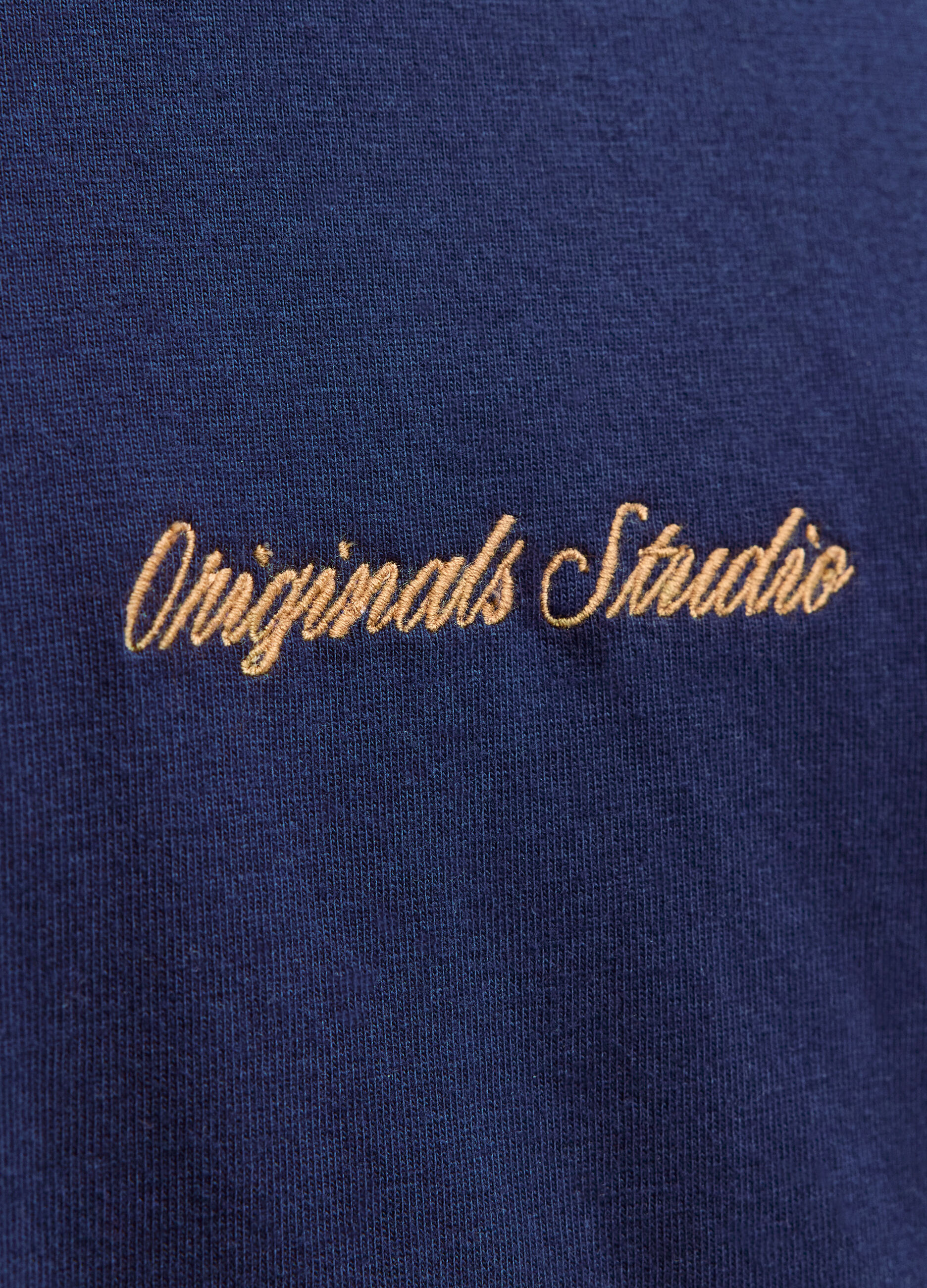 Felpa girocollo con logo uomo_4