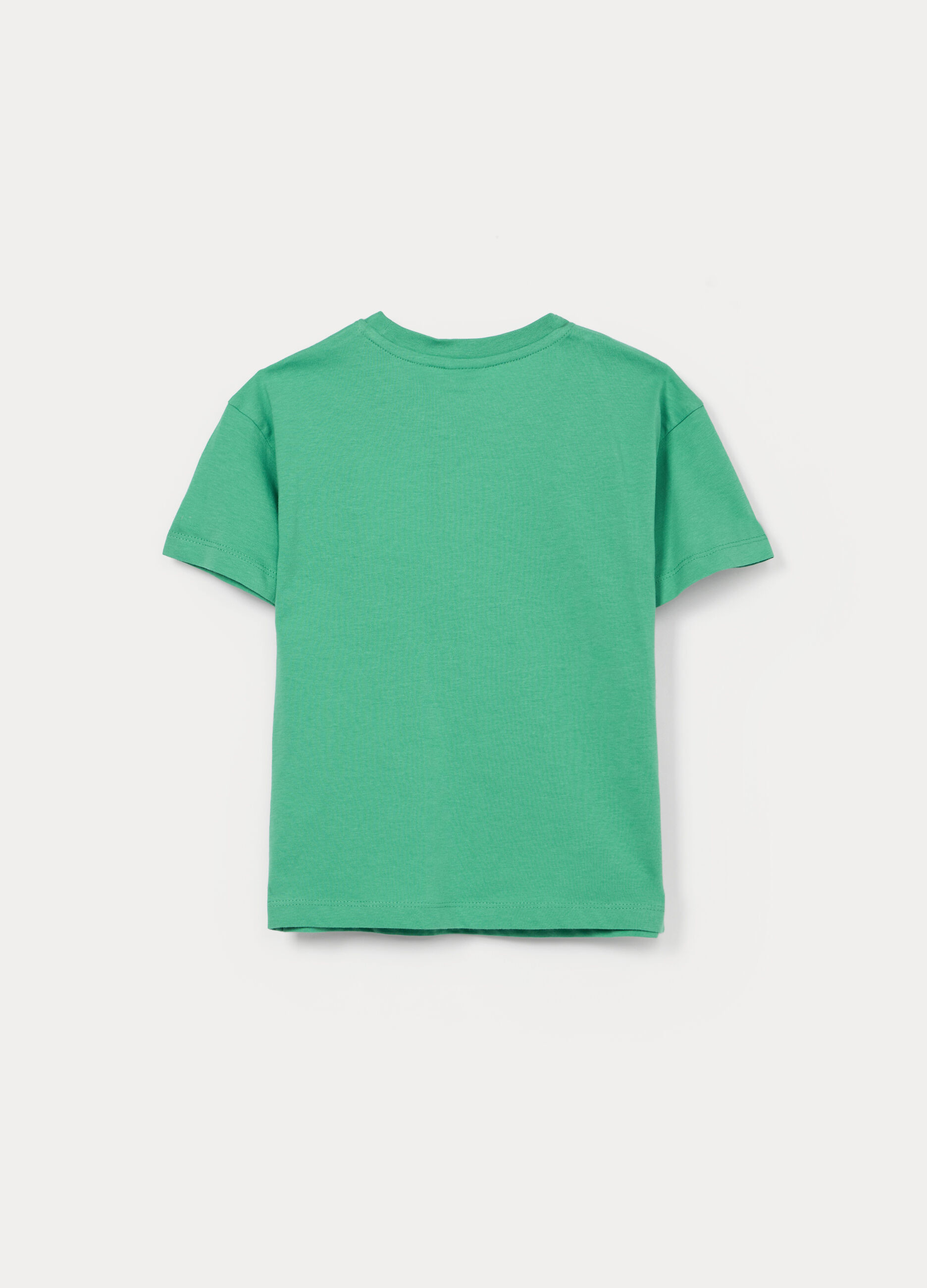 T-shirt girocollo in jersey bambino_1