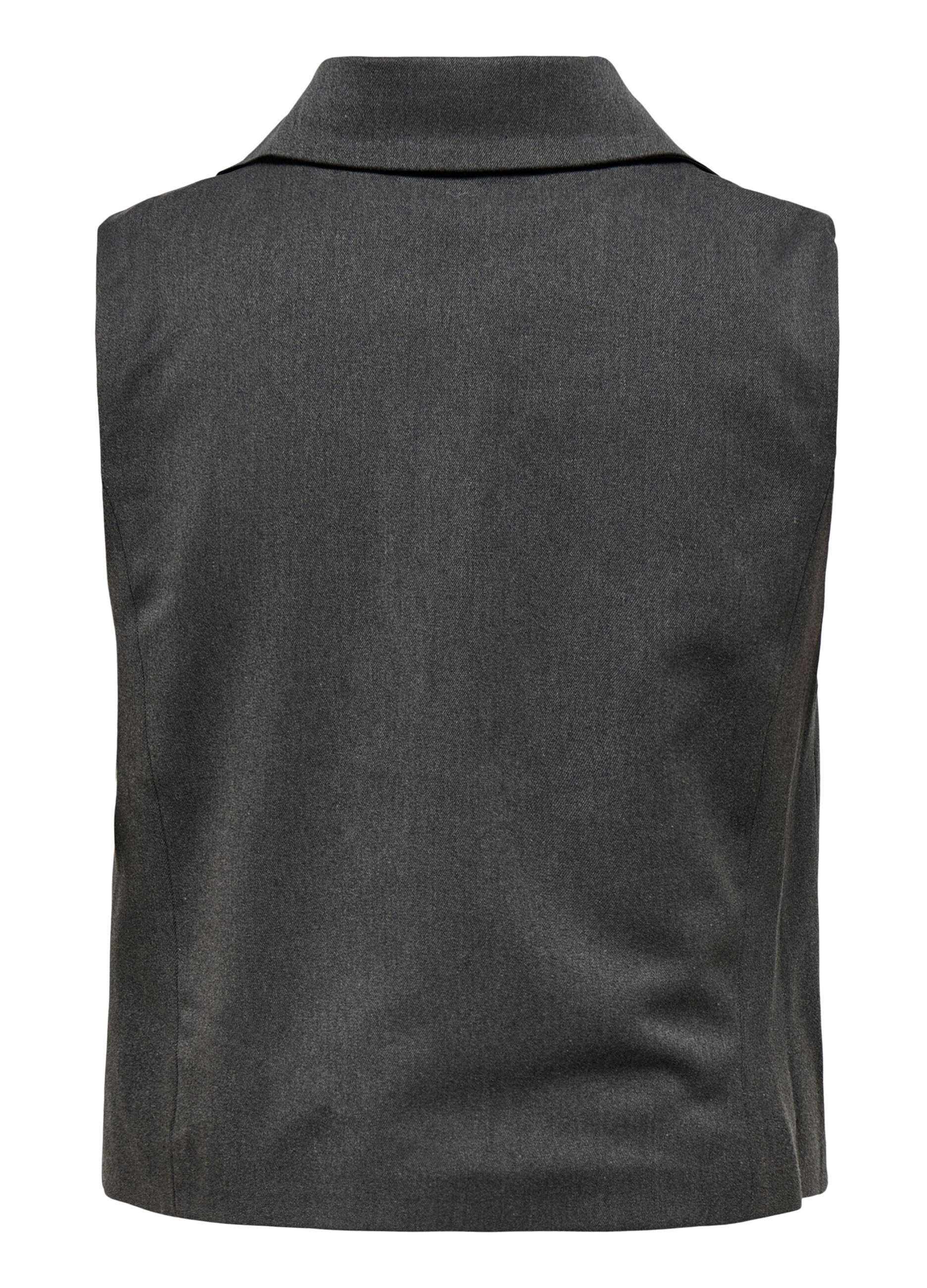 Gilet con collo reverse donna_5