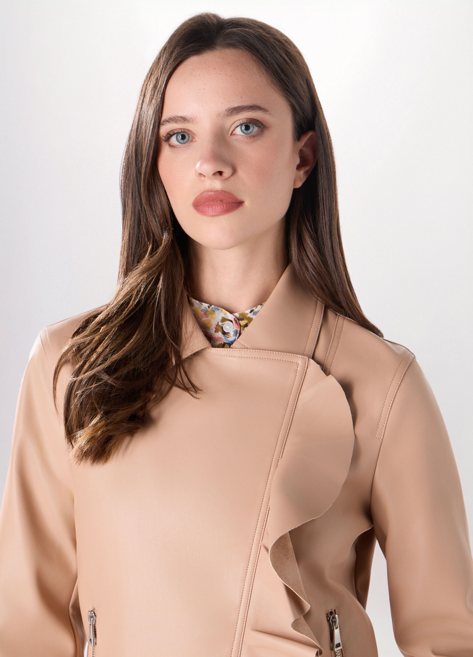 Giacca in eco pelle donna_2