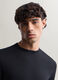 Maglia girocollo a maniche lunghe in cotone uomo_2