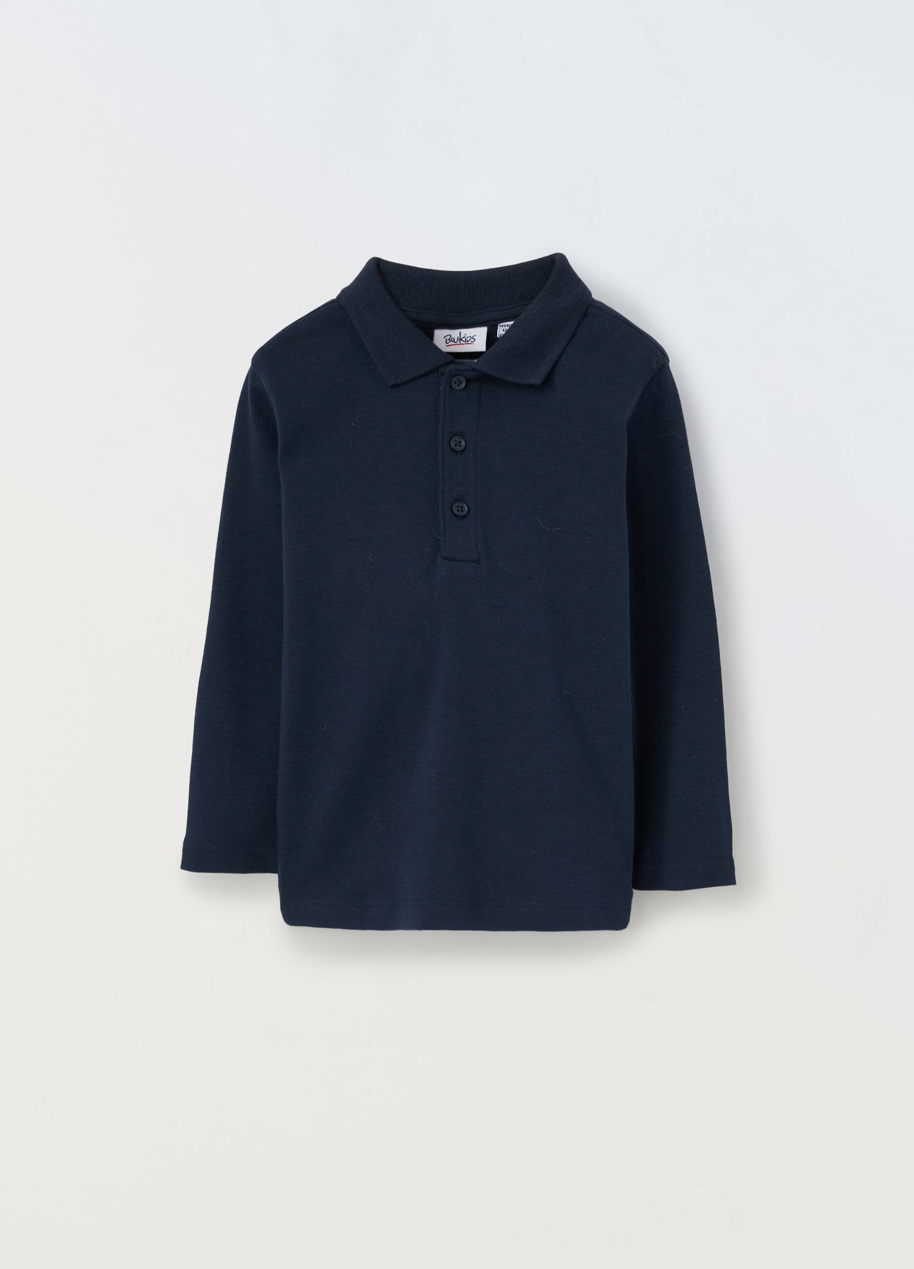 Polo in puro cotone neonato_0