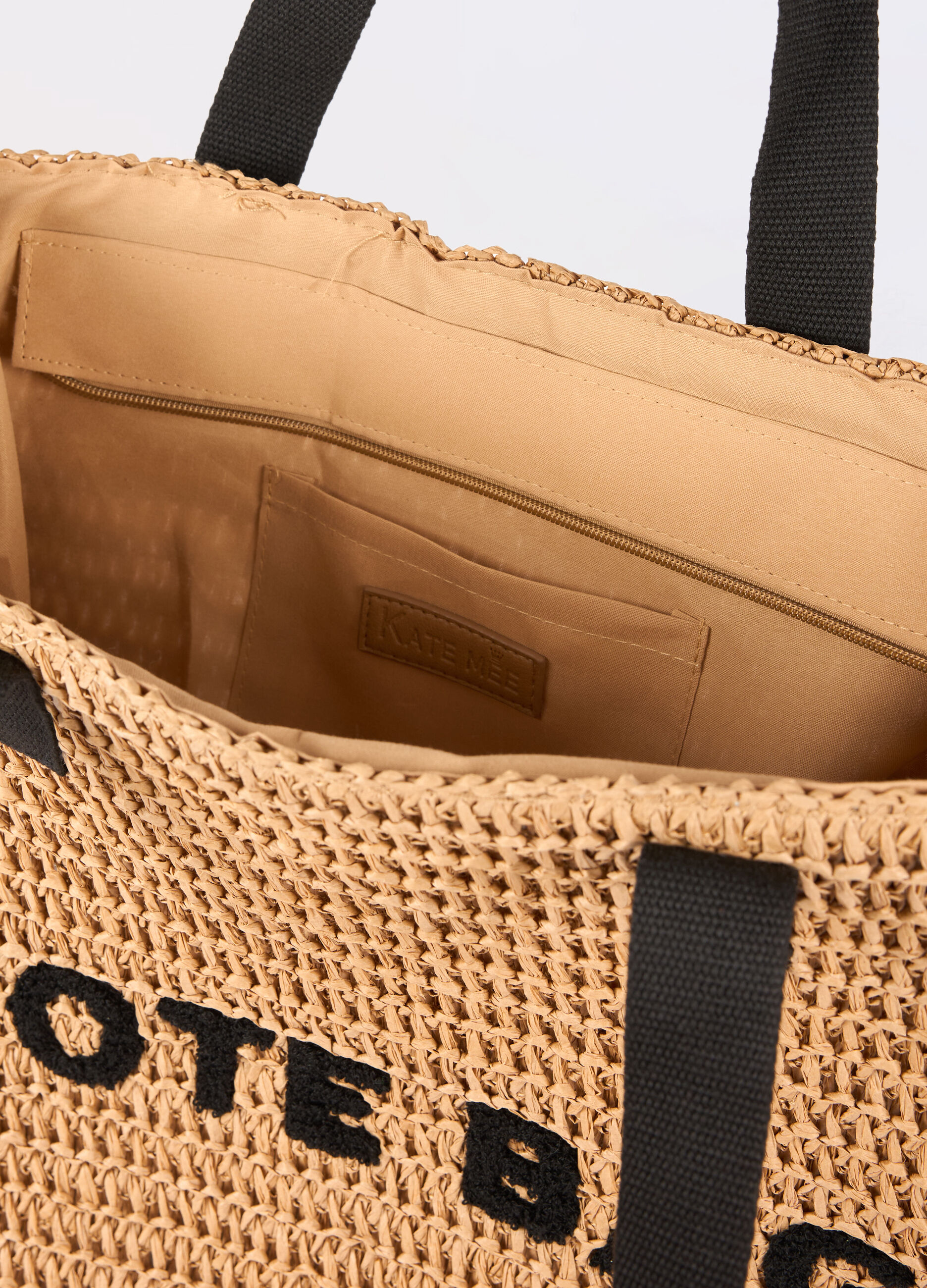 Borsa mare di paglia donna