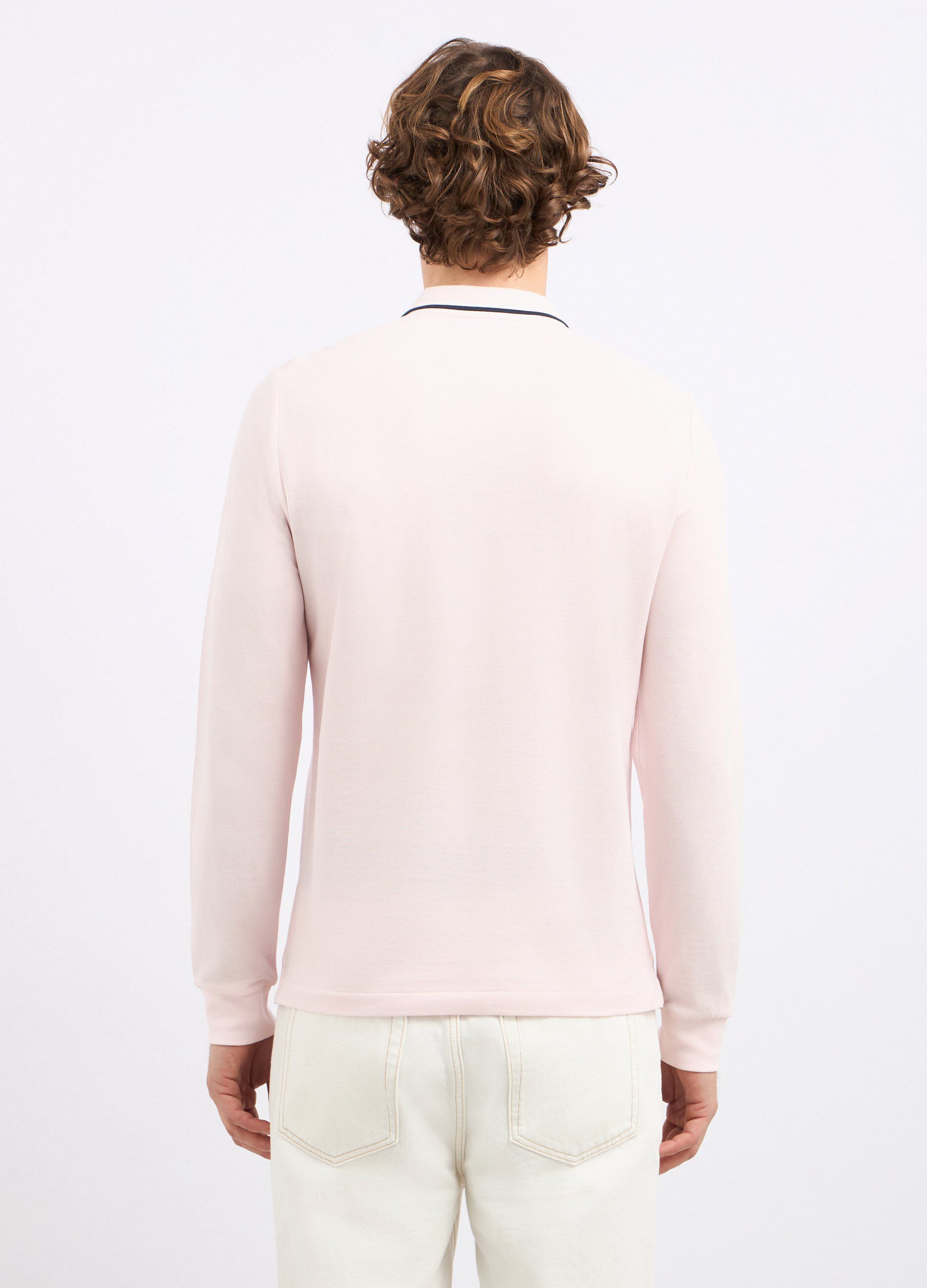 Polo in cotone piquet uomo_1