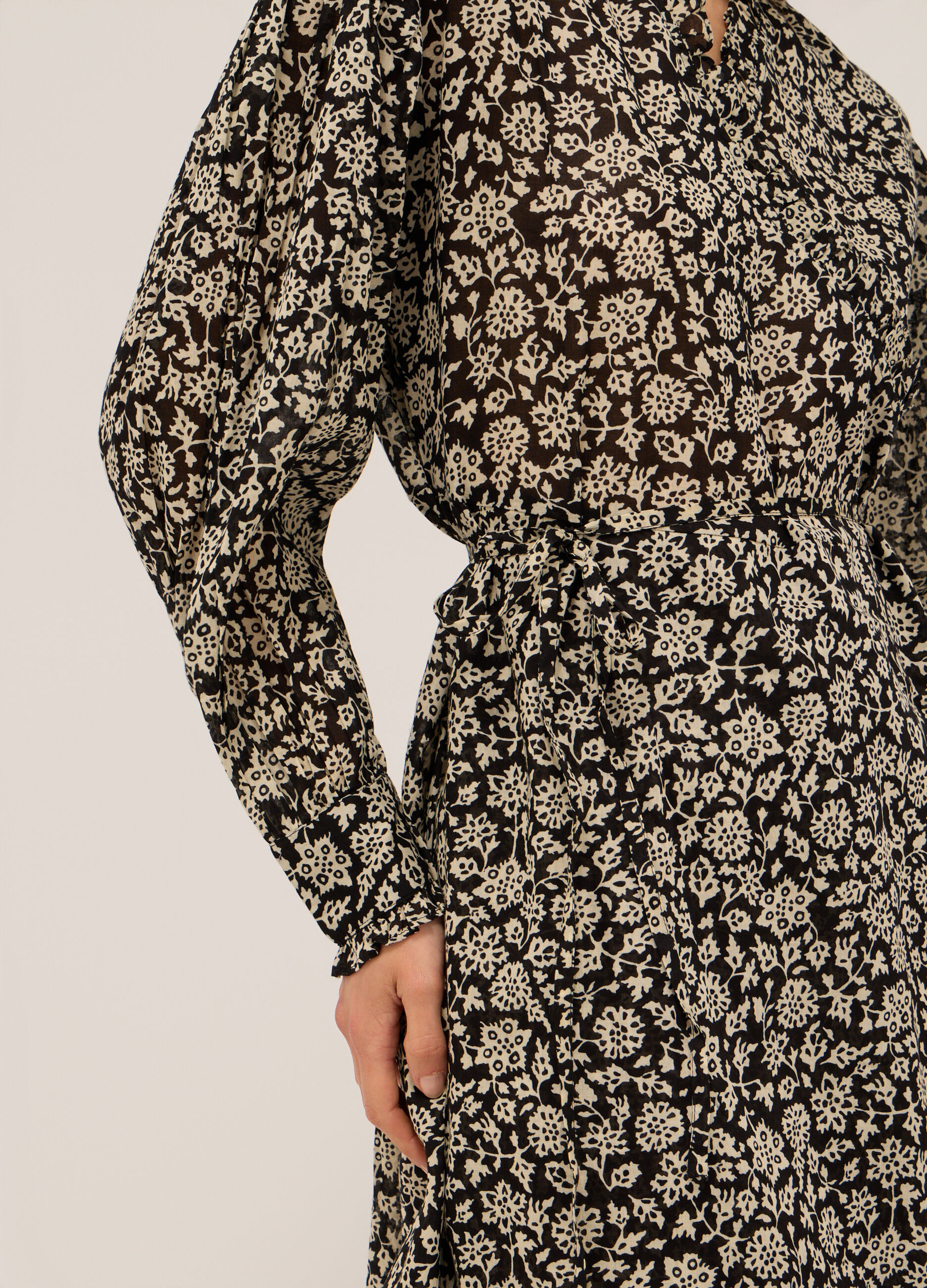 Abito corto in puro cotone donna_2