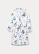 Accappatoio Stitch in puro cotone velour ragazza_0