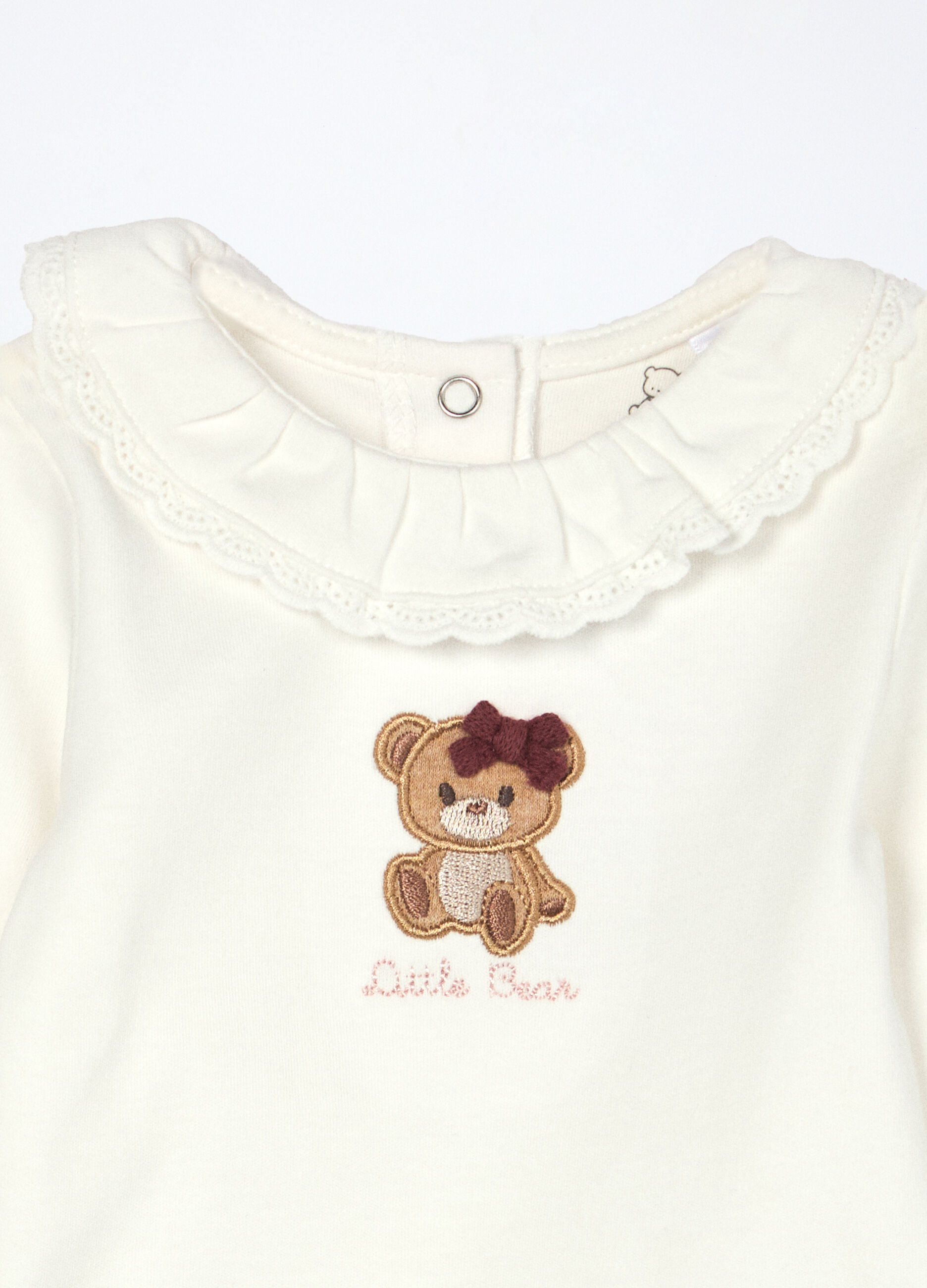 Body in interlock di puro cotone neonata_2
