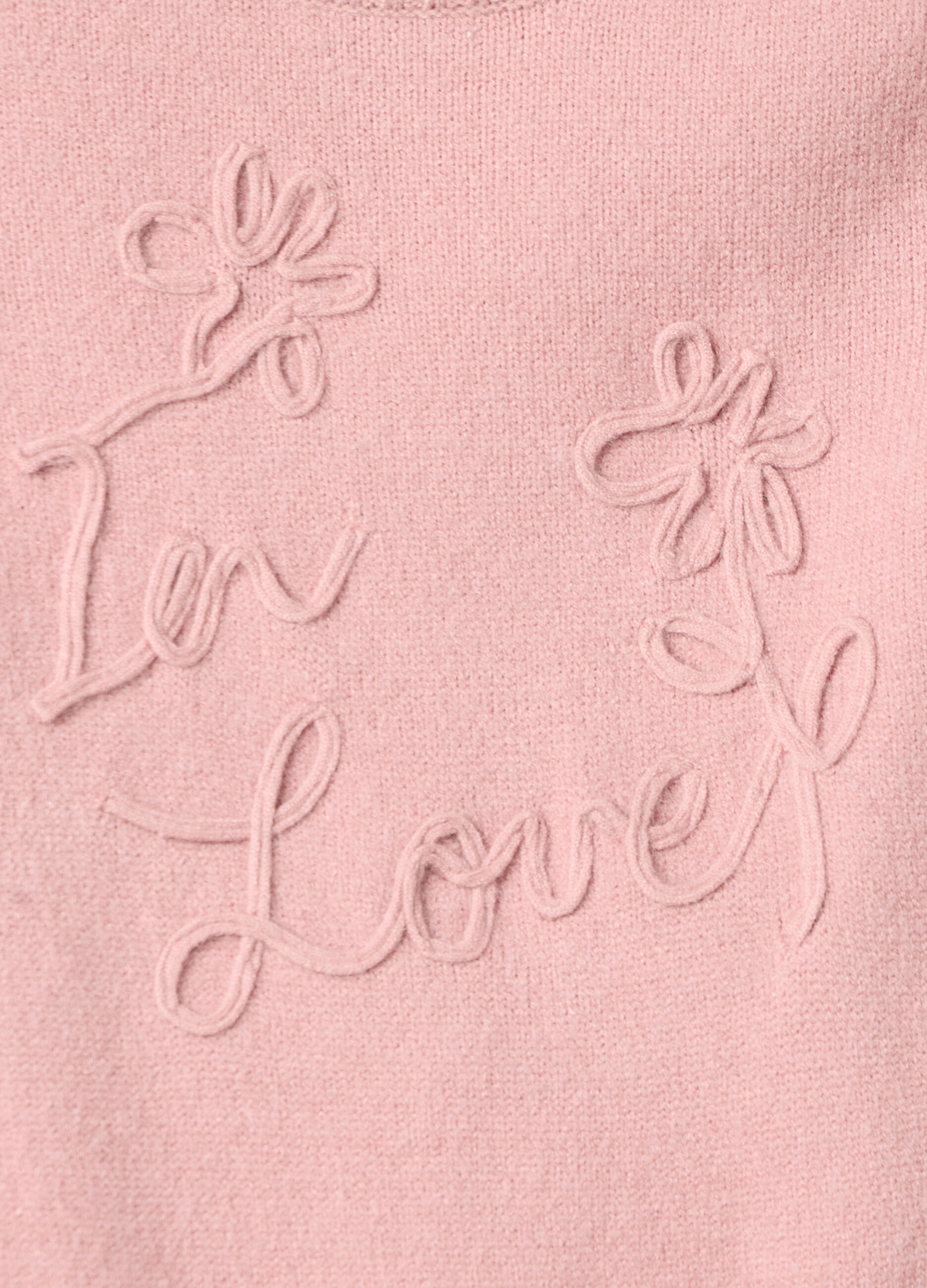 Pullover girocollo jaquard bambina_2