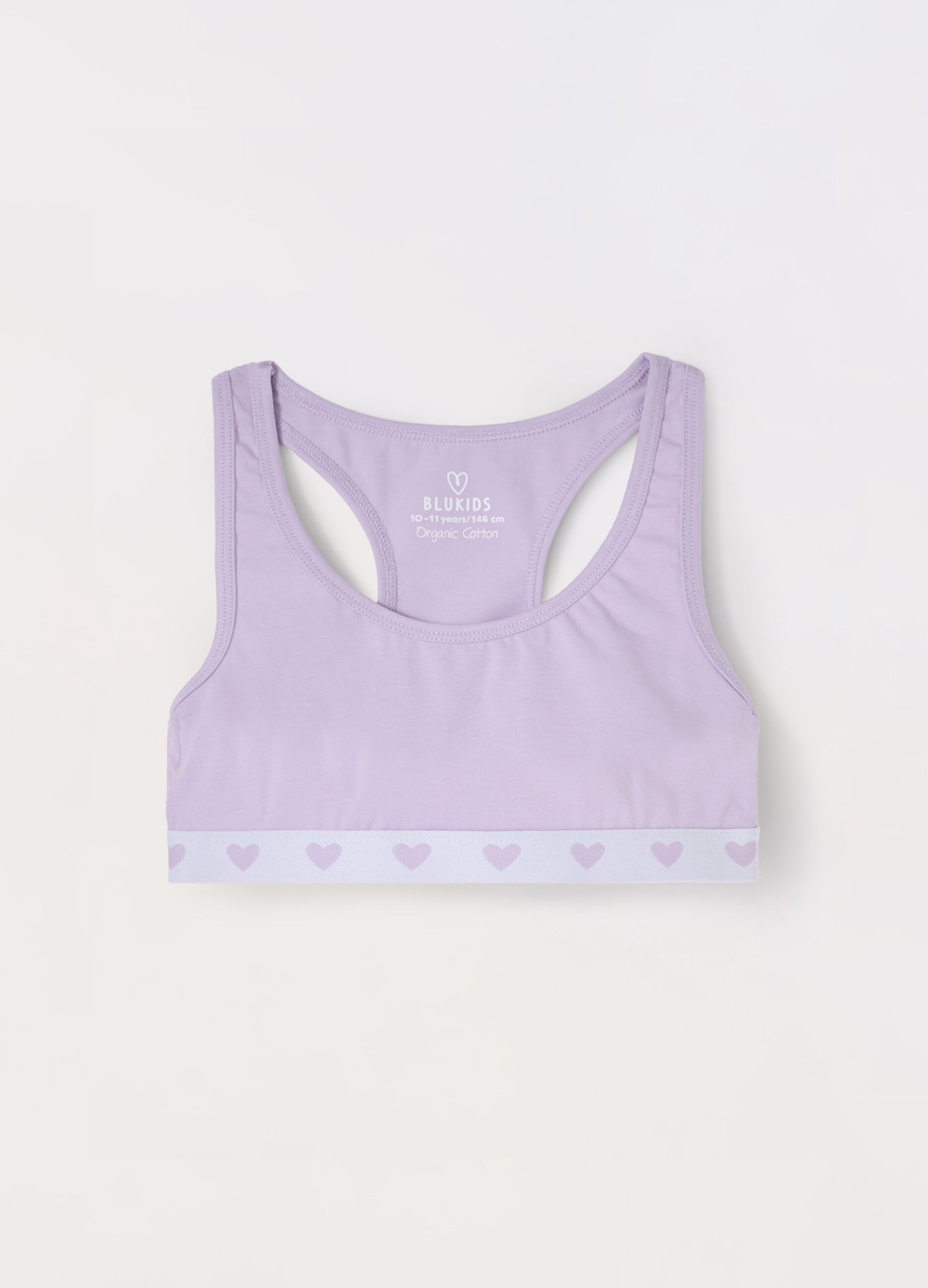Reggiseno sportivo in cotone stretch _0