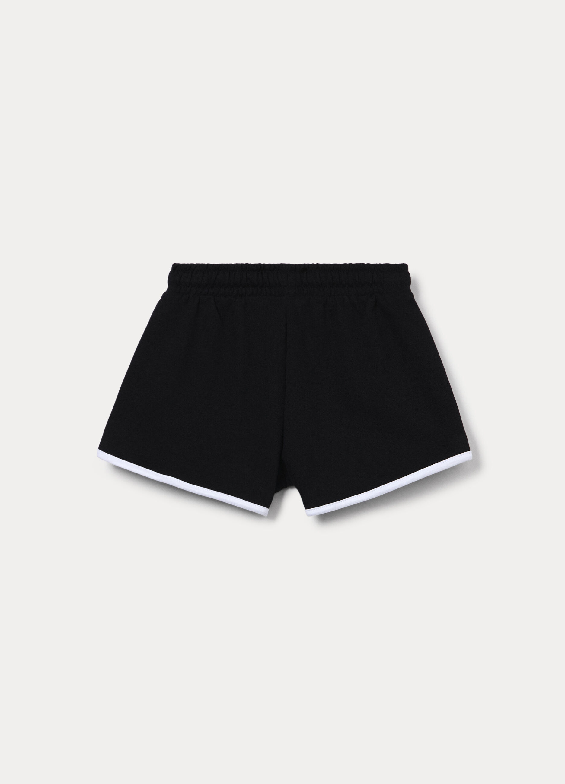 Shorts in french terry misto cotone ragazza_1