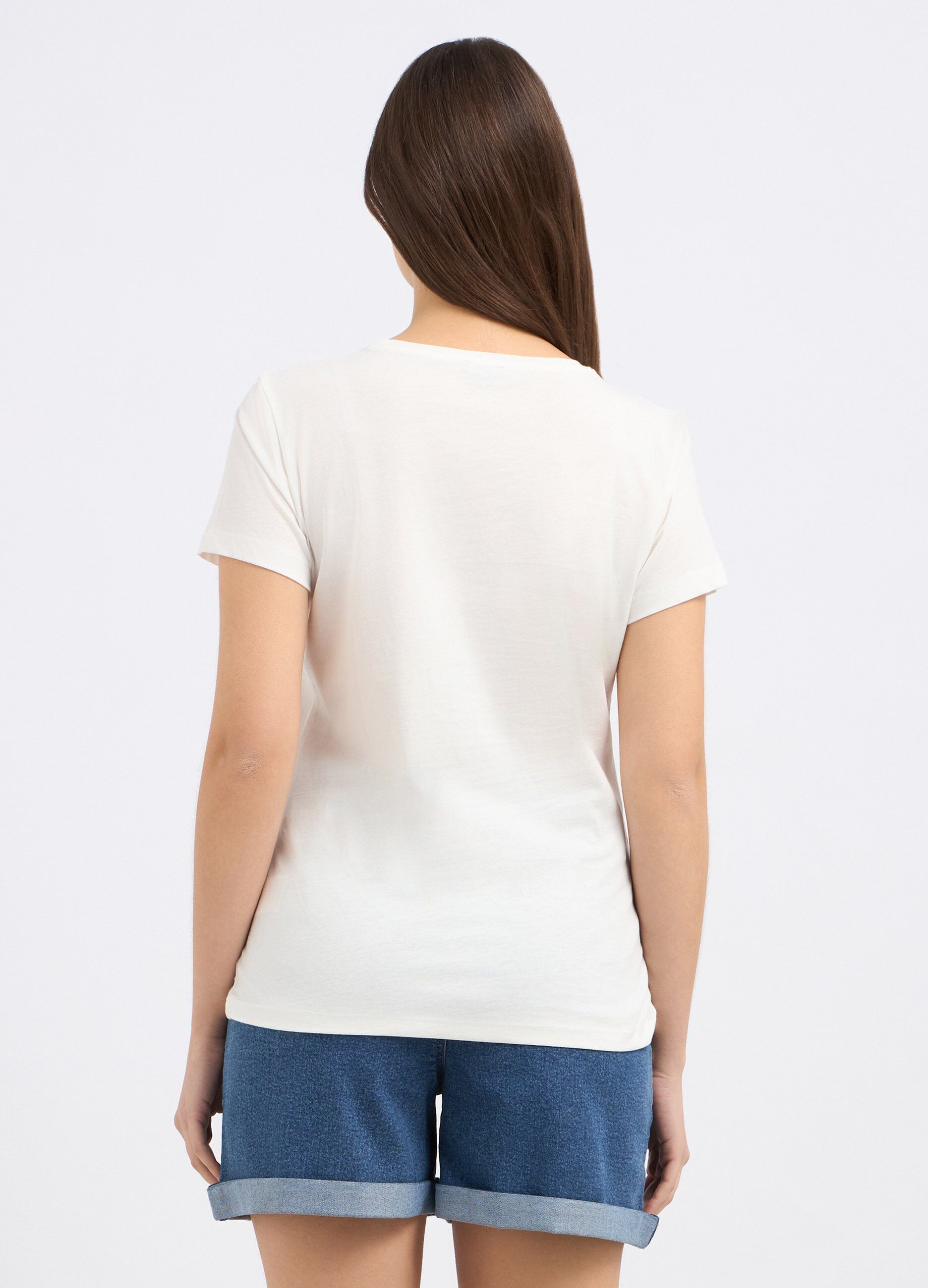 T-shirt in puro cotone bio donna_1