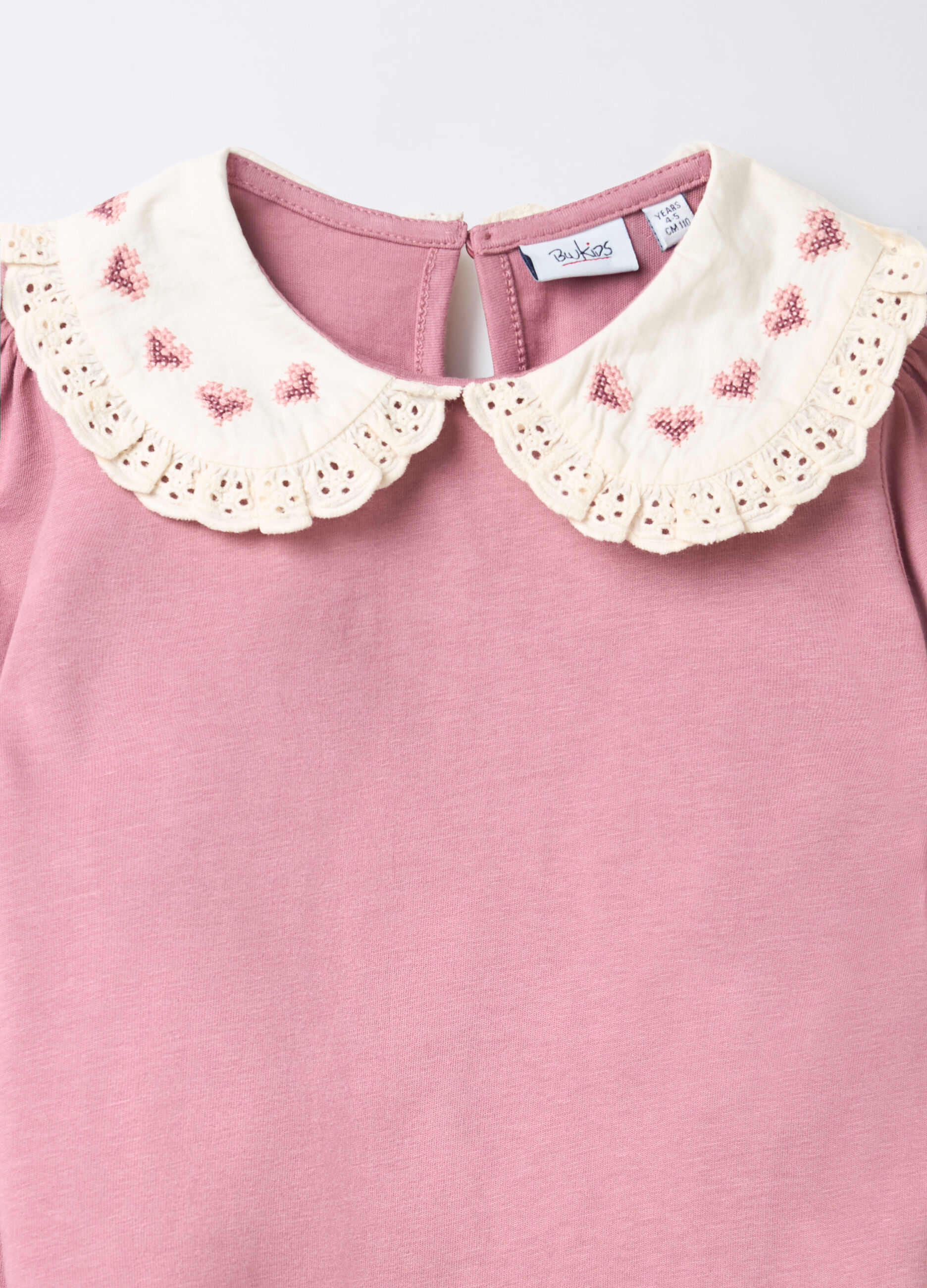 T-shirt in jersey di puro cotone bambina_2