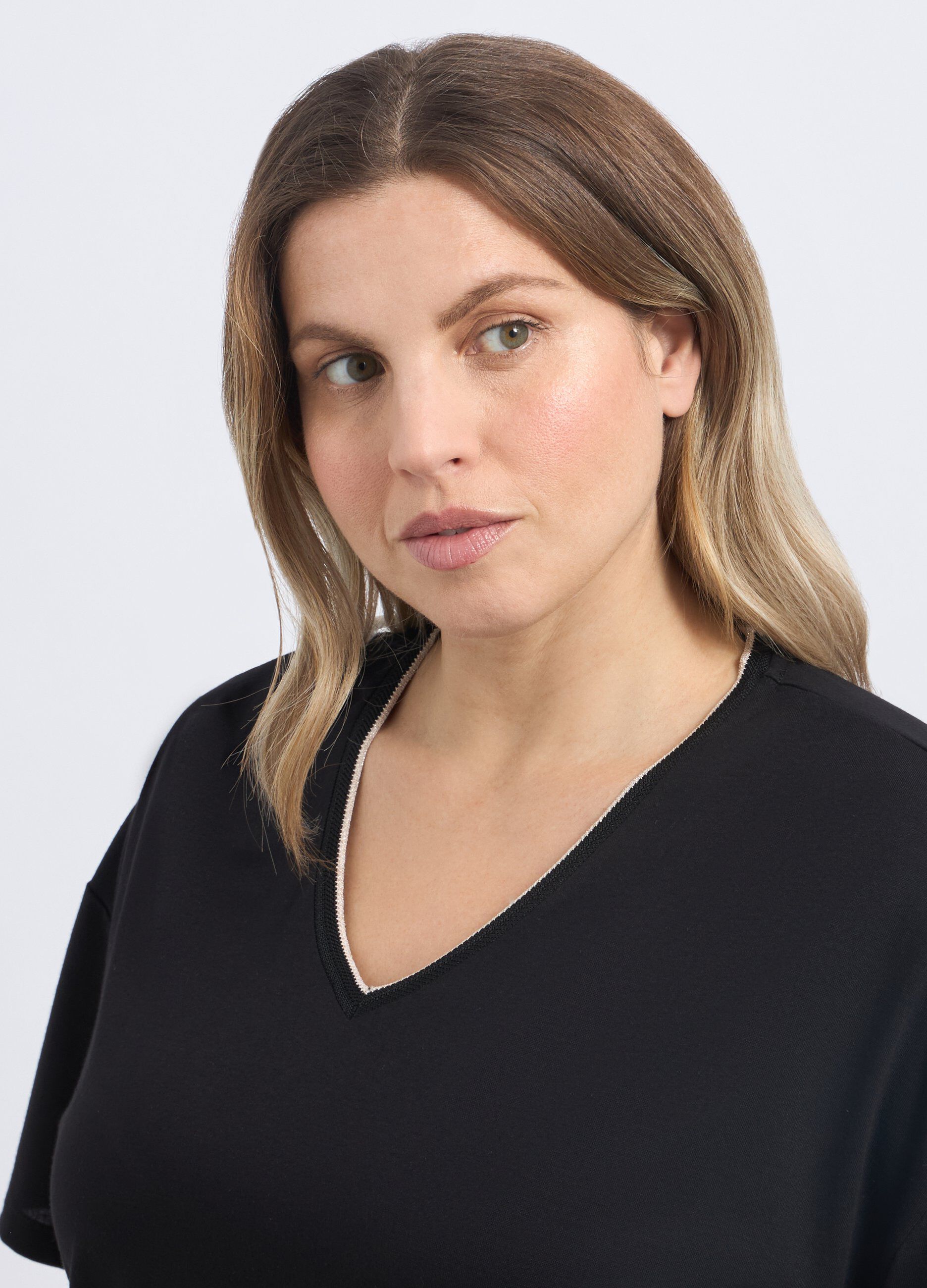 T-shirt in misto viscosa donna curvy_2