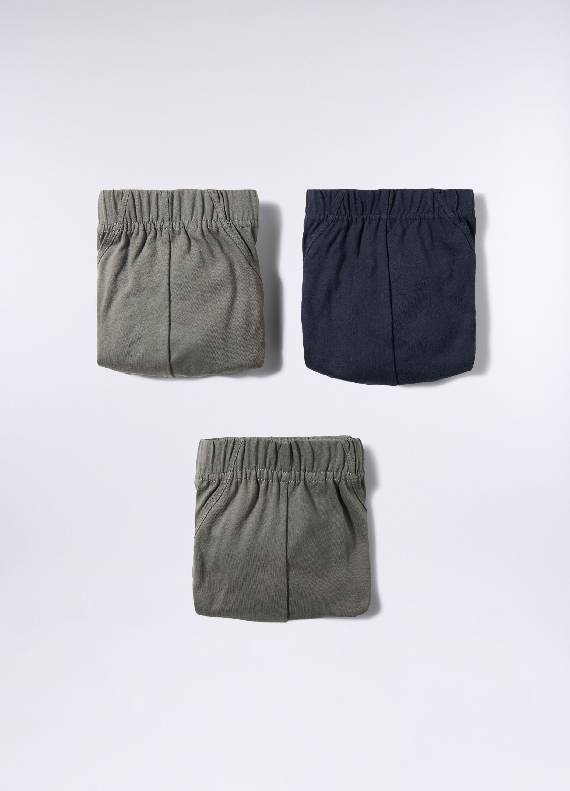 3 pack slip in cotone con elastico uomo_1