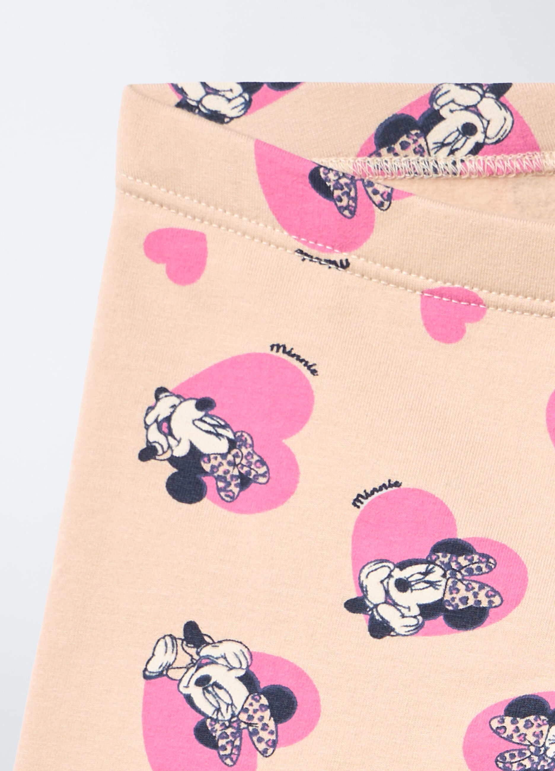 Pack 2 leggings Disney in cotone garzato stretch Skinny Fit bimba_3