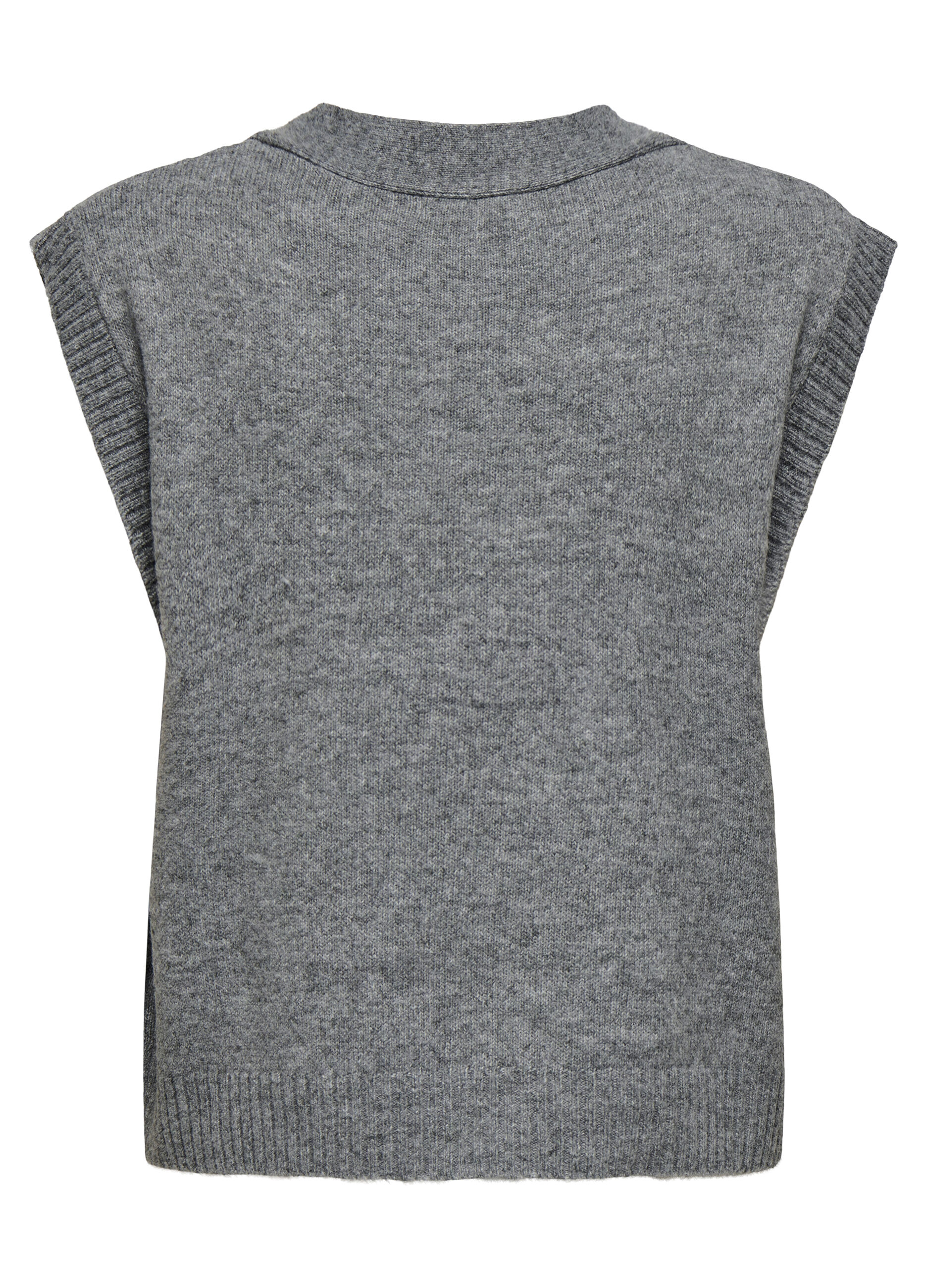 Cardigan in maglia con scollo a V_5