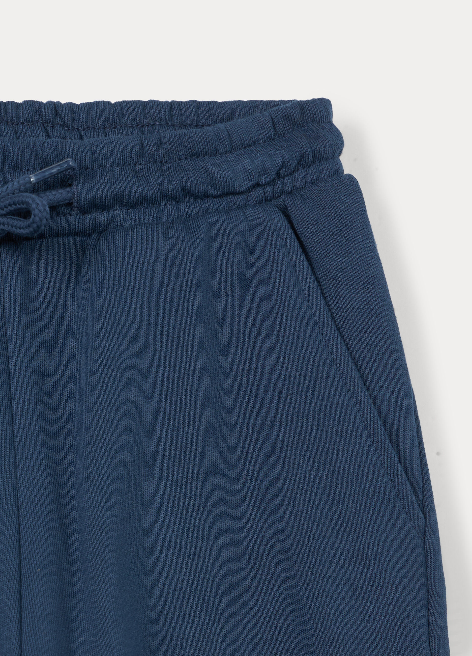 Jogging set in french terry di puro cotone bambino_3