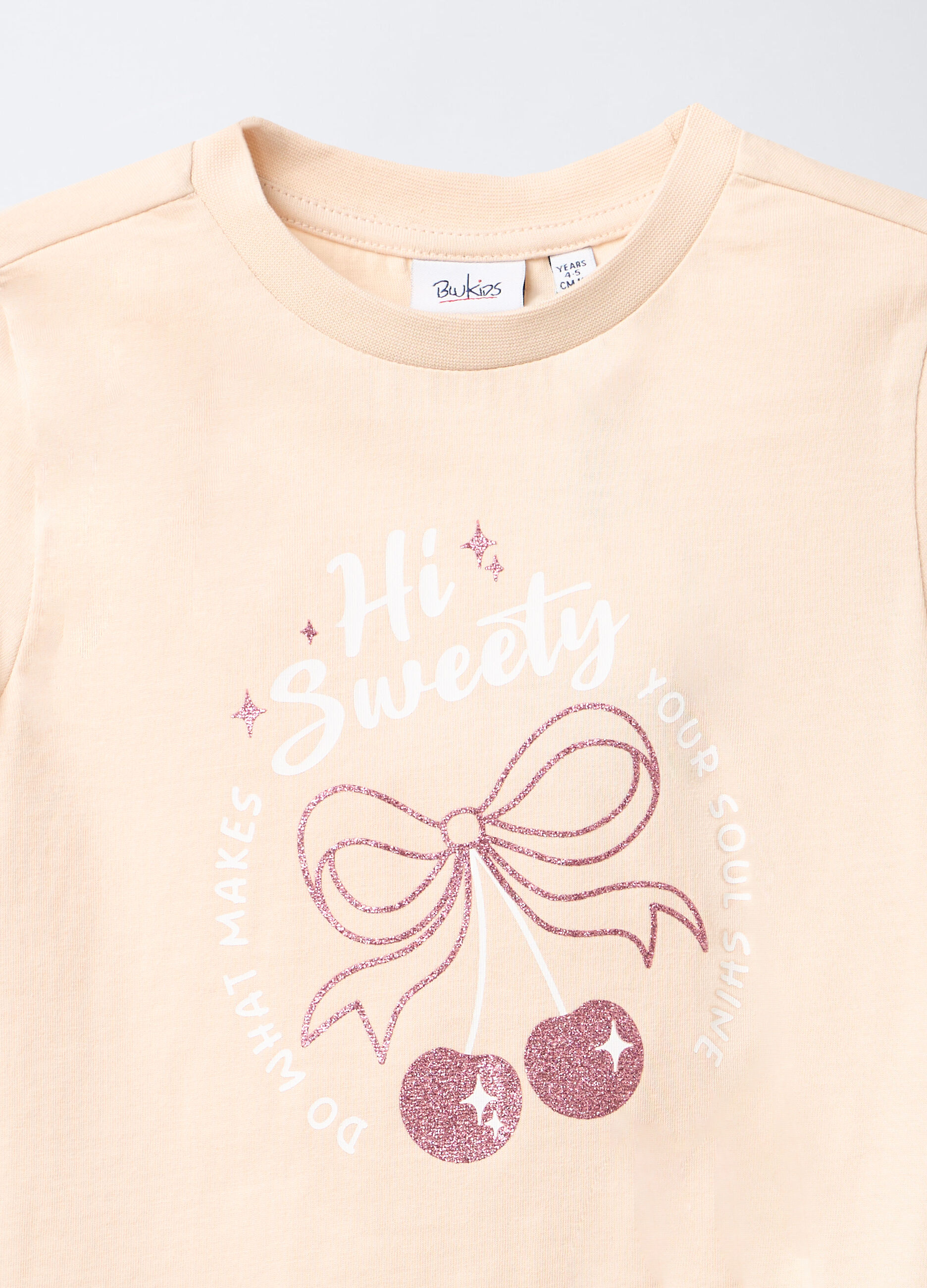 T-shirt in jersey di puro cotone bambina_2