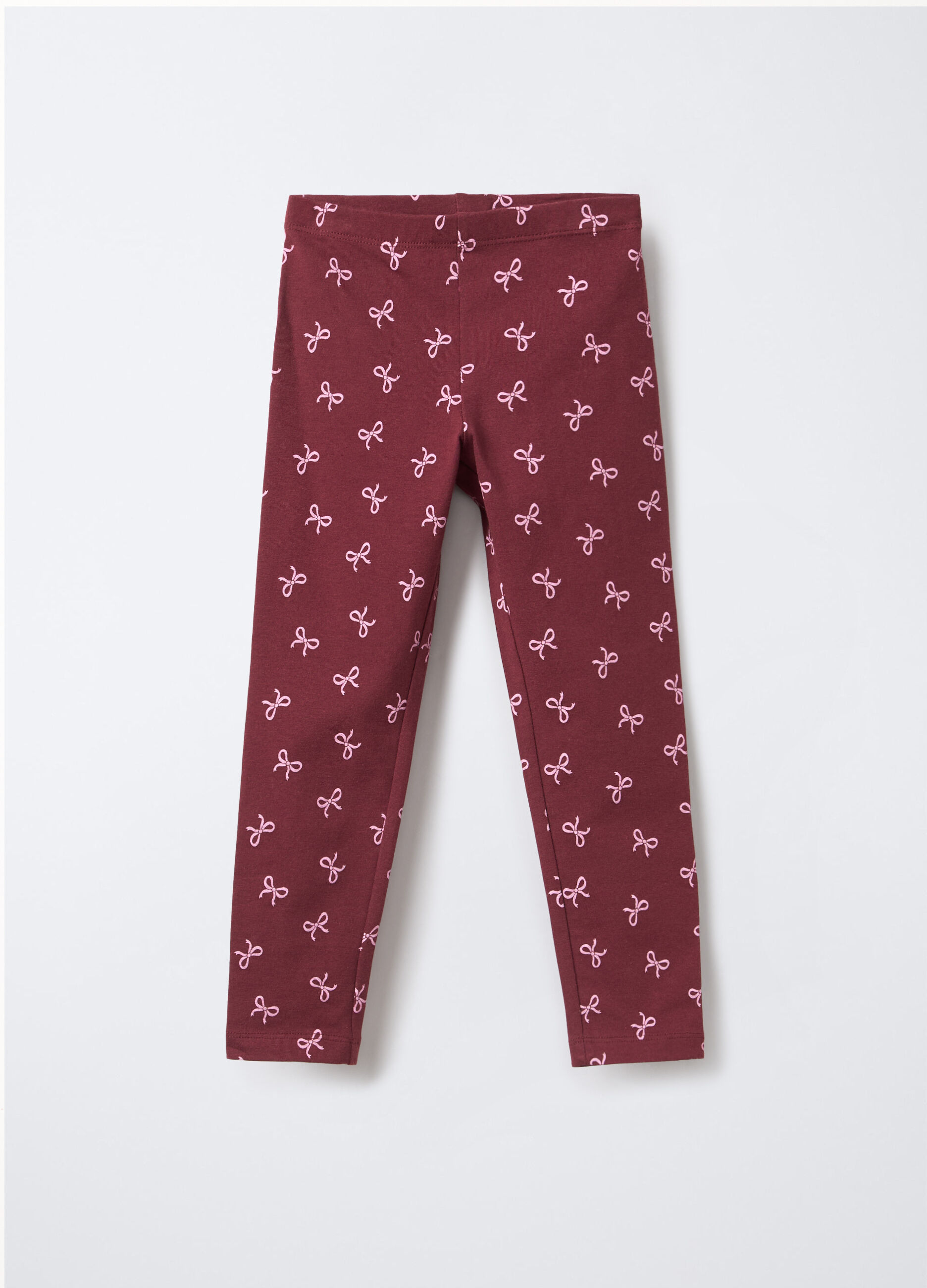 Leggings in jersey di cotone stretch Fit Slim bambina_0