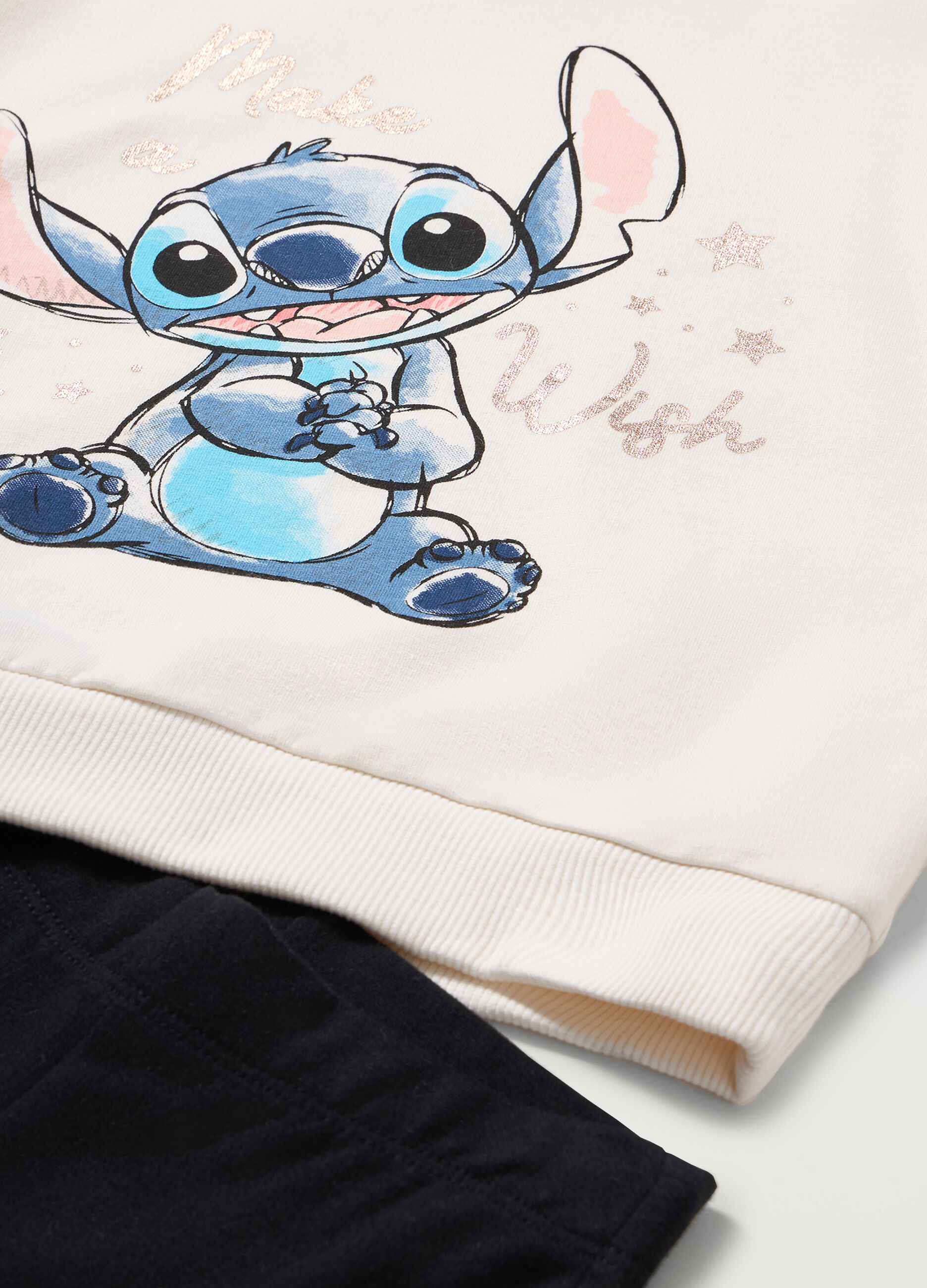 Jogging set in cotone stretch bambina_1