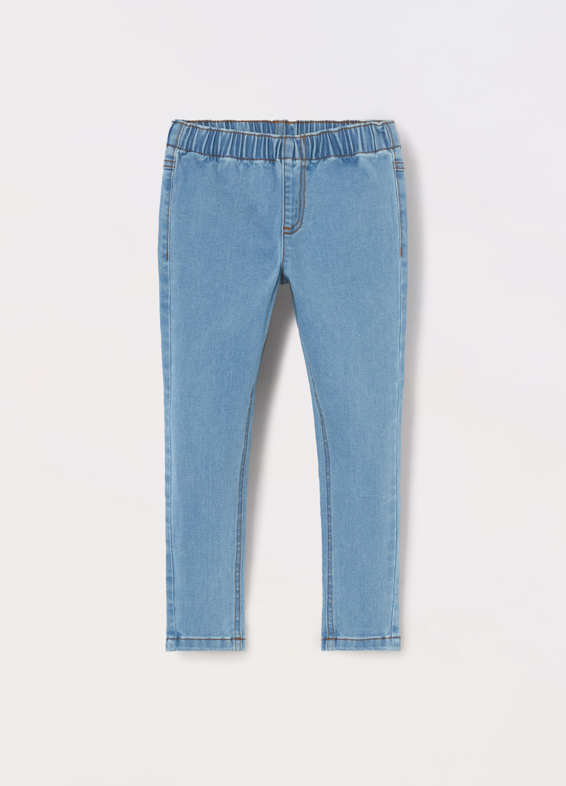 Jeggings in denim stretch bambina_0