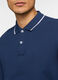 Polo a maniche lunghe in piquet di cotone uomo_2